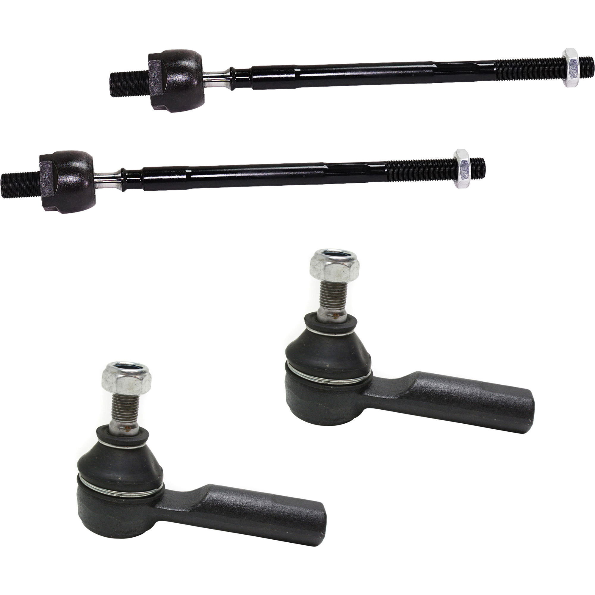 AM G20-91-96 FRONT TIE ROD END RH AND LH Inner and Outer SKU SET RN28210033-4 OEM 351055-1015412-2693100-2693344