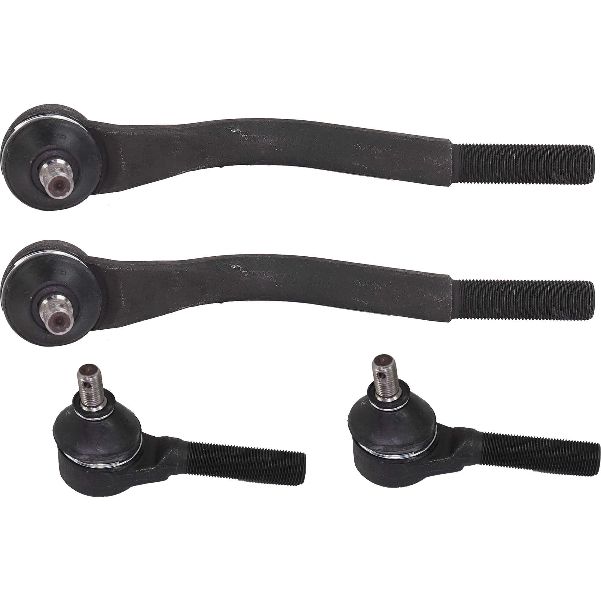 AM NISSAN 810-77-80-280ZX 79-81 FRONT TIE ROD RH AND LH Inner and Outer Set of 4 SKU SET RN28210065-4
