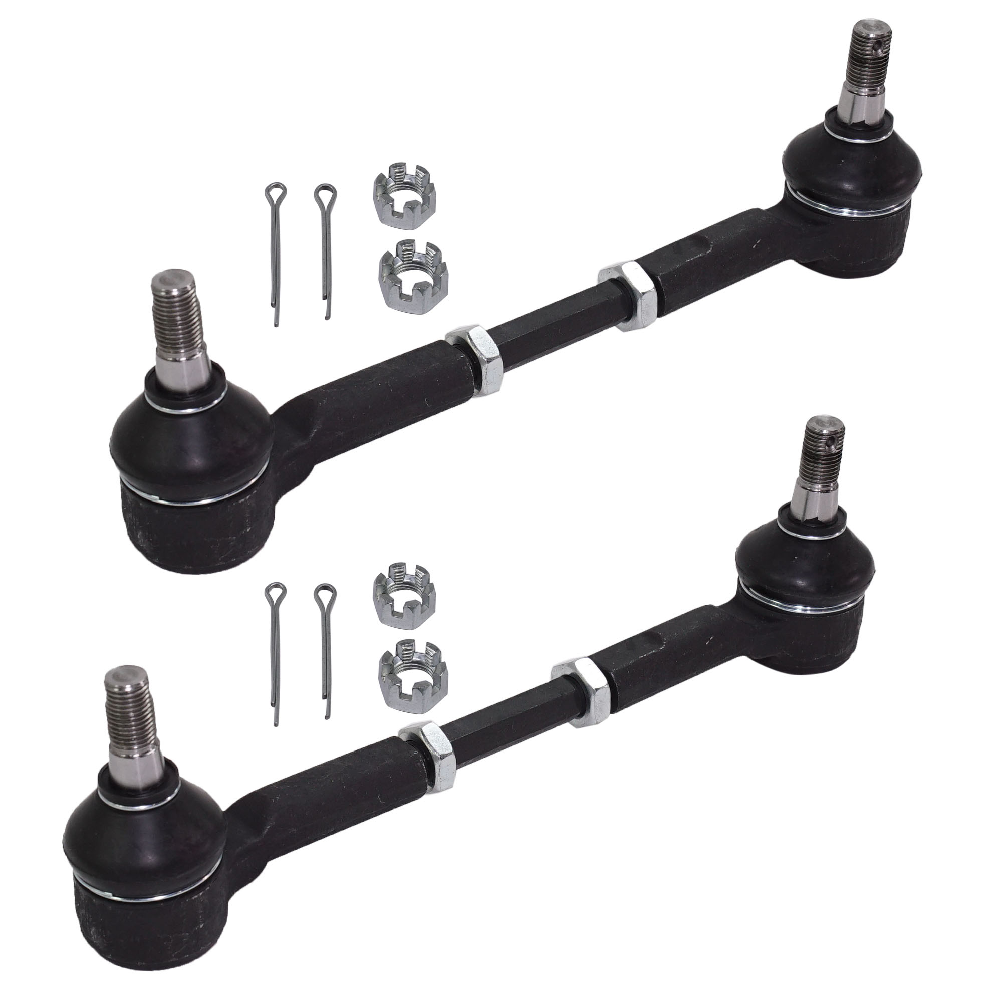 AM FRONTIER 98-04 FRONT TIE ROD ASSEMBLY RH AND LH Inner and Outer 4WD SKU SET RN28210078 OEM 485103S525