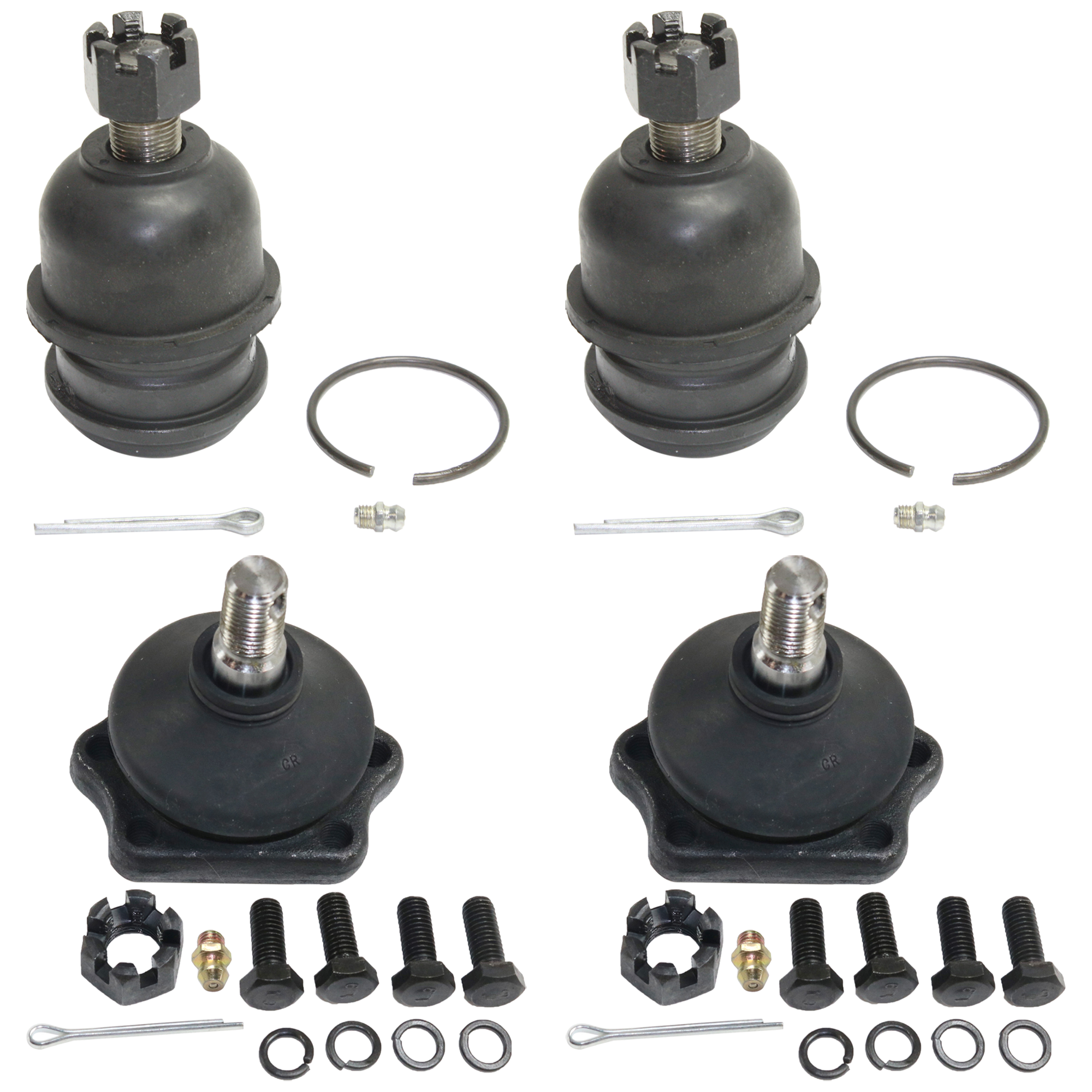 AM 620-78-79 PICKUP 95-97 FRONT BALL JOINT RH AND LH Upper and Lower RWD SKU SET RN28230002-4 OEM 251008-1014169-2601360-5051168