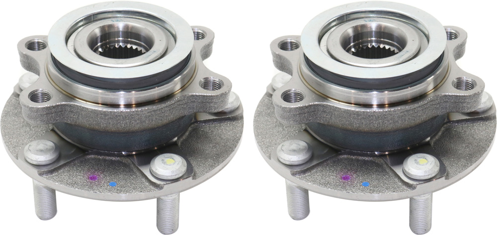 AM JUKE 11-17 LEAF 11-12 FRONT HUB ASSEMBLY RH AND LH SKU SET RN28370001-2 OEM 402023PU0A