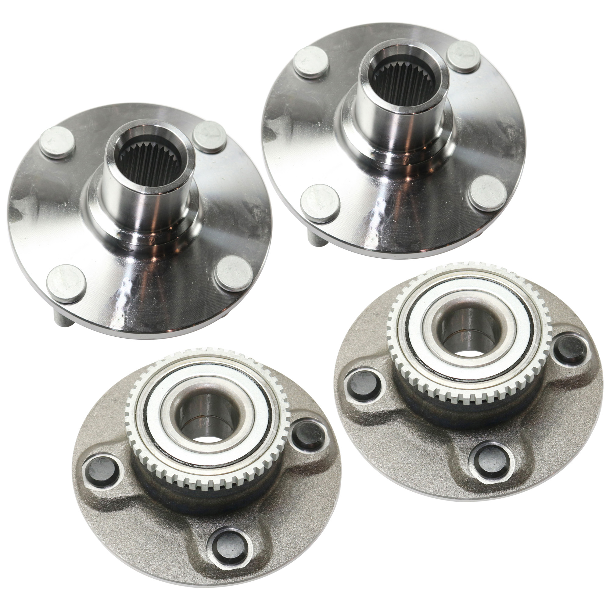 AM ALTIMA 98-01 FRONT AND REAR HUB ASSEMBLY RH AND LH 4 Wheel ABS SKU SET RN28370003-4 A OEM 402022J010-432000Z806