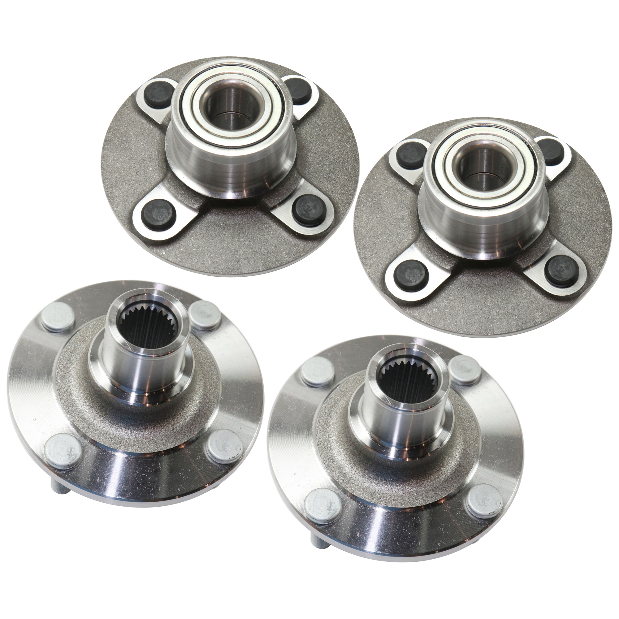 AM SENTRA 00-06 FRONT AND REAR HUB ASSEMBLY RH AND LH 4 Studs SKU SET RN28370006-4 OEM 402024M405-402024M400-305024M4