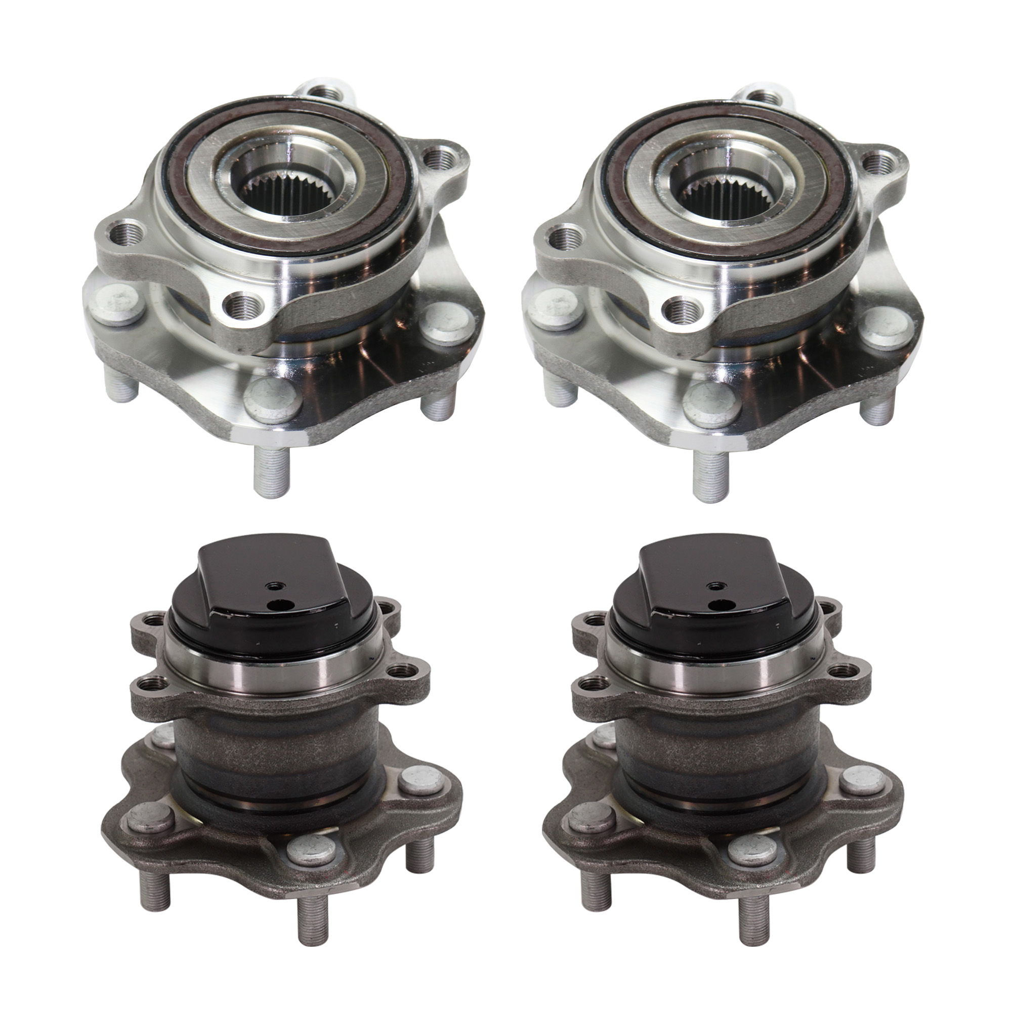 AM ROGUE 14-20 ROGUE SPORT 17-22 FRONT AND REAR HUB ASSEMBLY RH AND LH SKU SET RN28370008-4 OEM 402024BA0A 432024BA0A BR930992