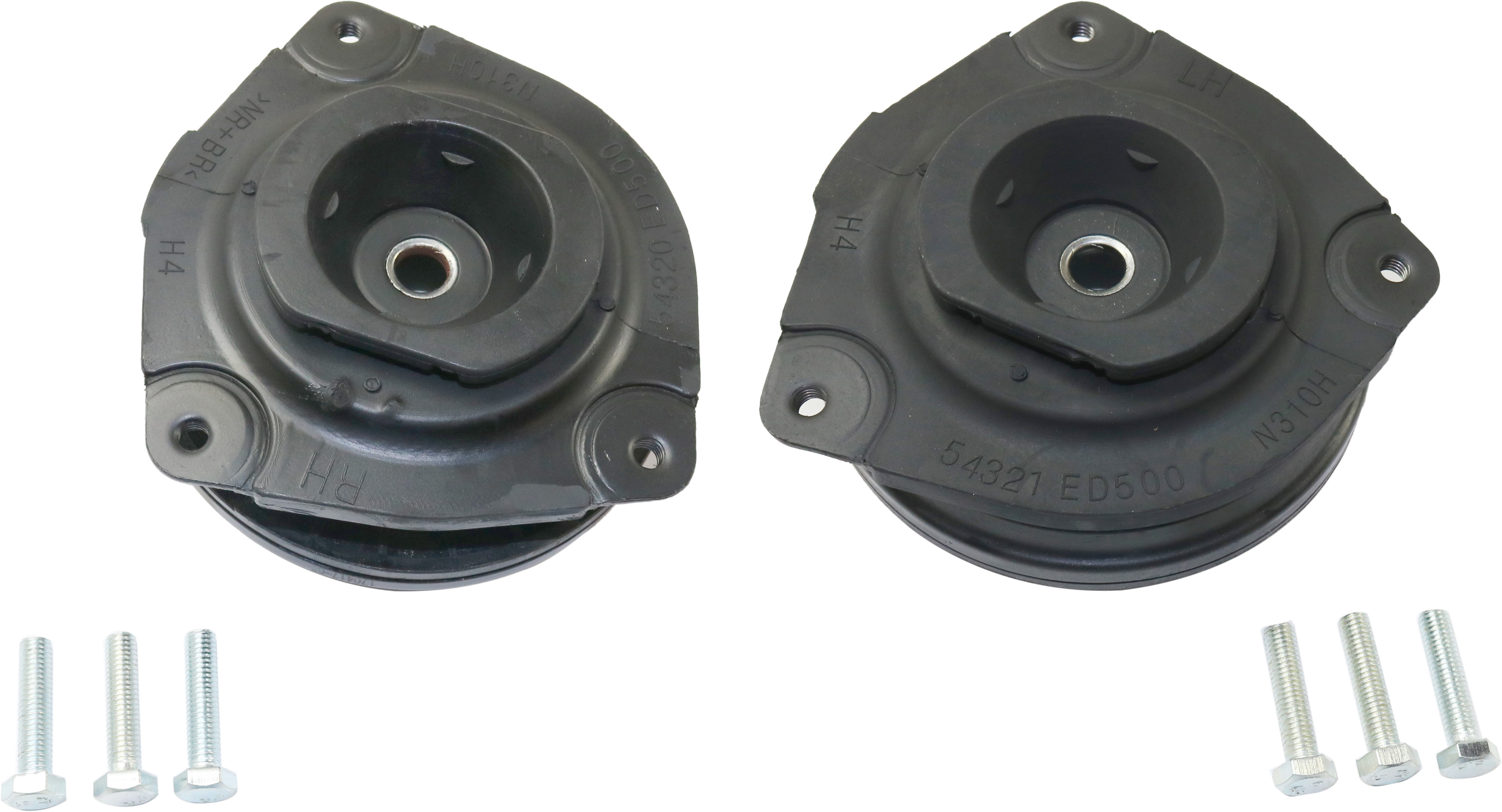AM VERSA 07-12 ROGUE SELECT 14-15 FRONT SHOCK AND STRUT MOUNT RH AND LH SKU SET RN28650001 OEM 143516-908916-54321EL000-54321