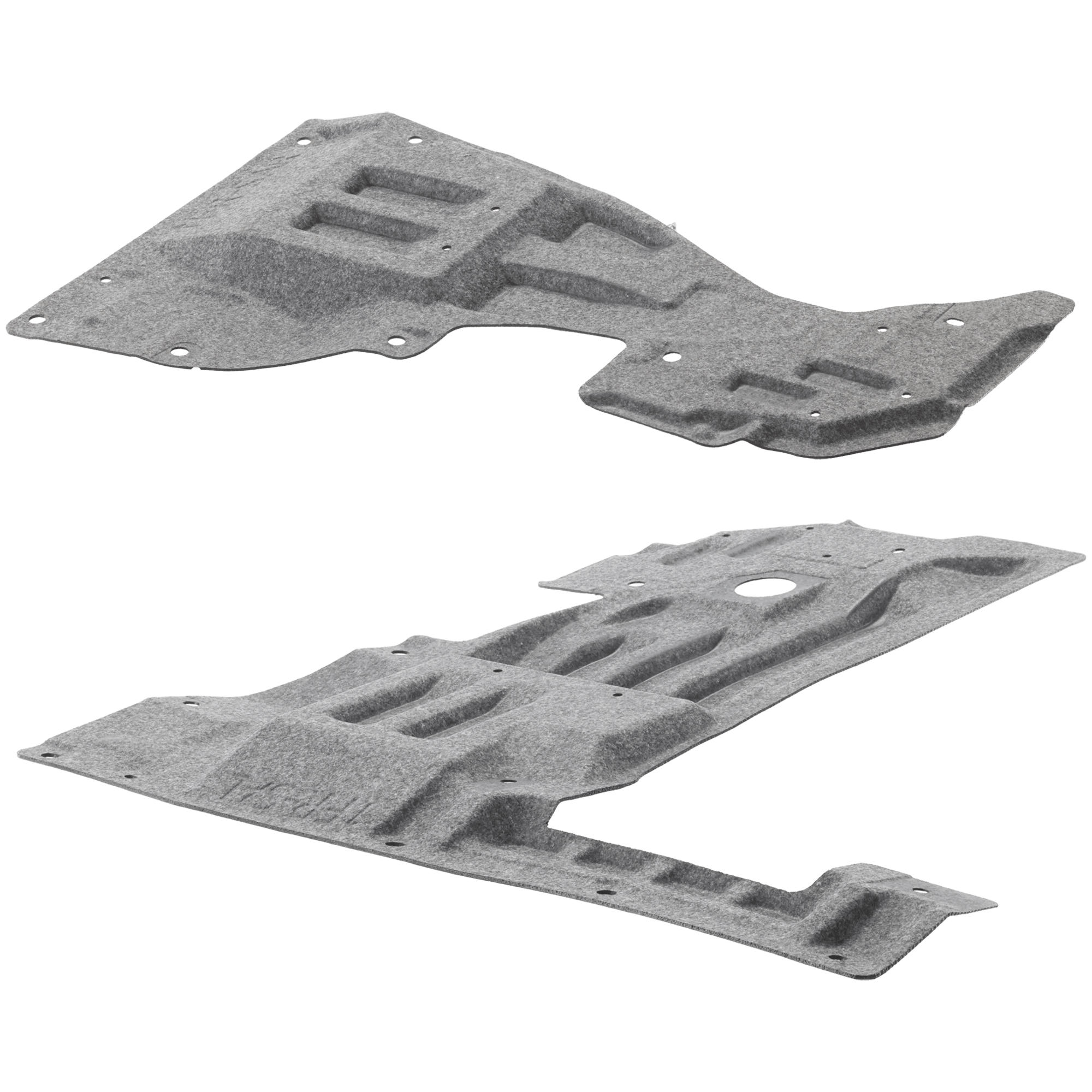 AM QX60 PATHFINDER 22-24 ENGINE SPLASH SHIELD RH AND LH Under Cover Heat Form w o Insulation Foam CAPA SKU SET RN31010049Q Partslink NI1228188C NI1228189C OEM 758926SA0A 758936SA0A