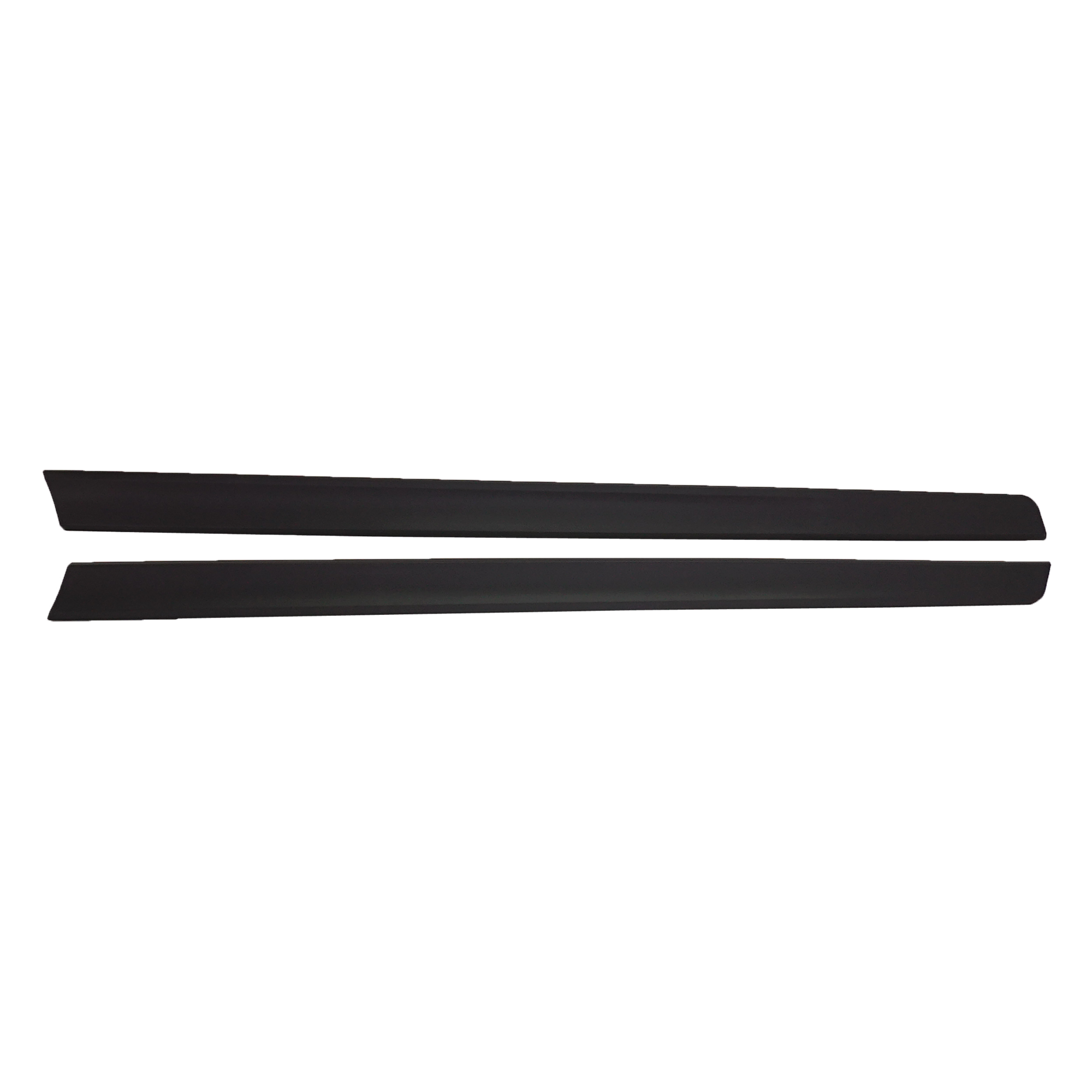 AM ROGUE 14-20 FRONT DOOR MOLDING RH AND LH 17-19 w o Holes for Chrome Insert Japan USA Built Vehicle SKU SET RN46170005 Partslink NI1305101 NI1304101 OEM 808764BA0A 808774BA0A
