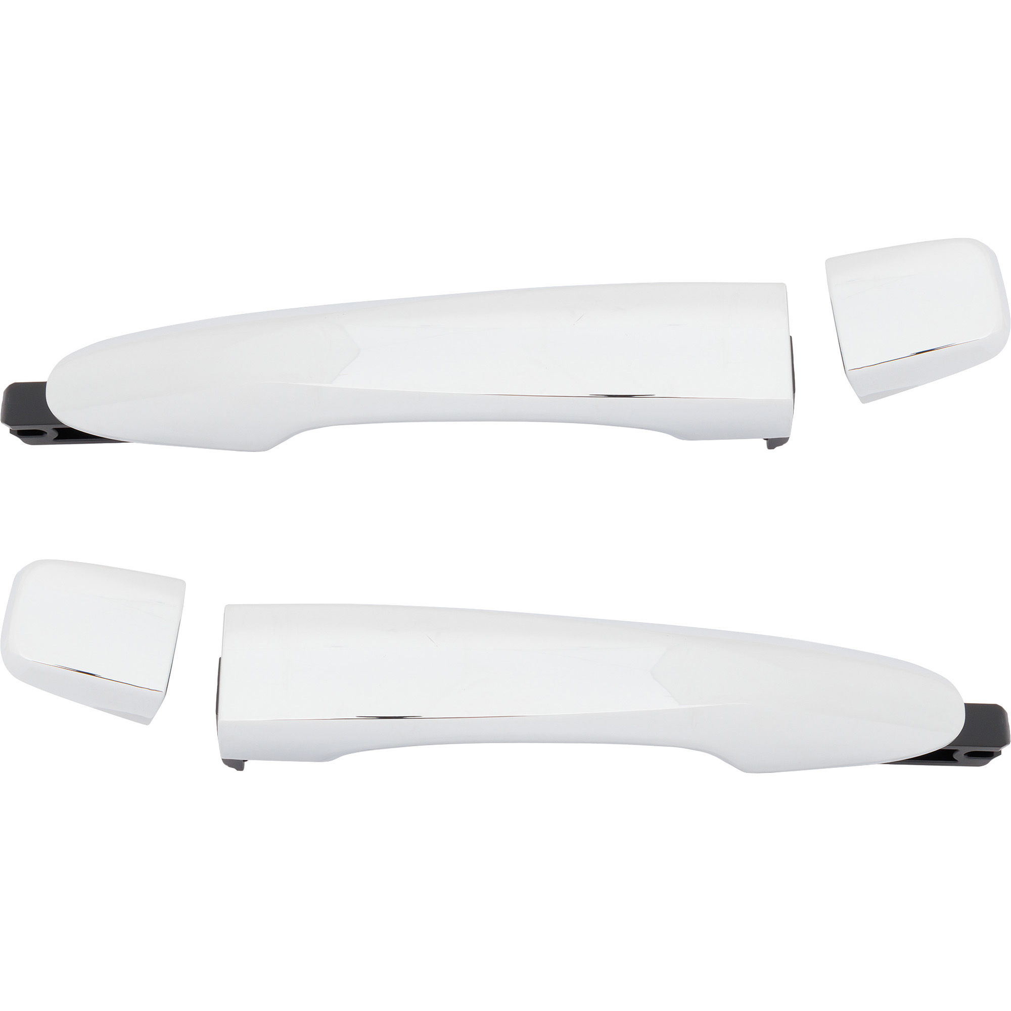 AM ROGUE 14-20 FRONT EXTERIOR DOOR HANDLE RH AND LH Chrome LH w Keyhole w o Smart Entry System w o Button Handle+Cover SKU SET RN46250010 OEM 806404BA0D 806404BA0D PFM
