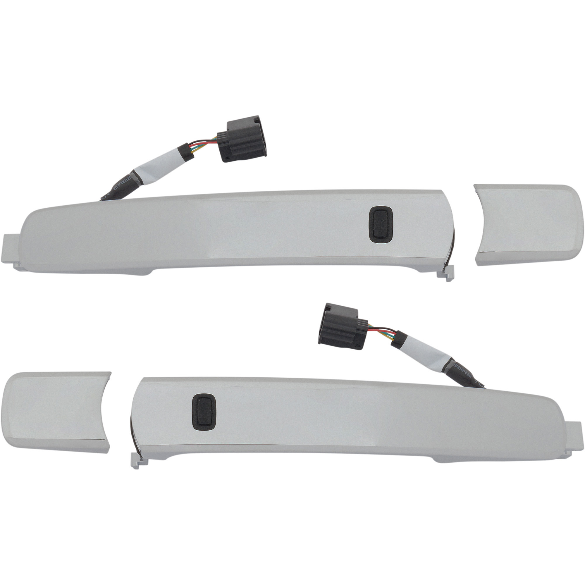 AM ROGUE 10-13 ROGUE SELECT 14-15 FRONT EXTERIOR DOOR HANDLE RH AND LH Chrome LH w Keyhole w Push Button Start w Keyless Entry Handle+Cover SKU SET RN46250017K OEM 80640CZ31B 80640CZ31B PFM