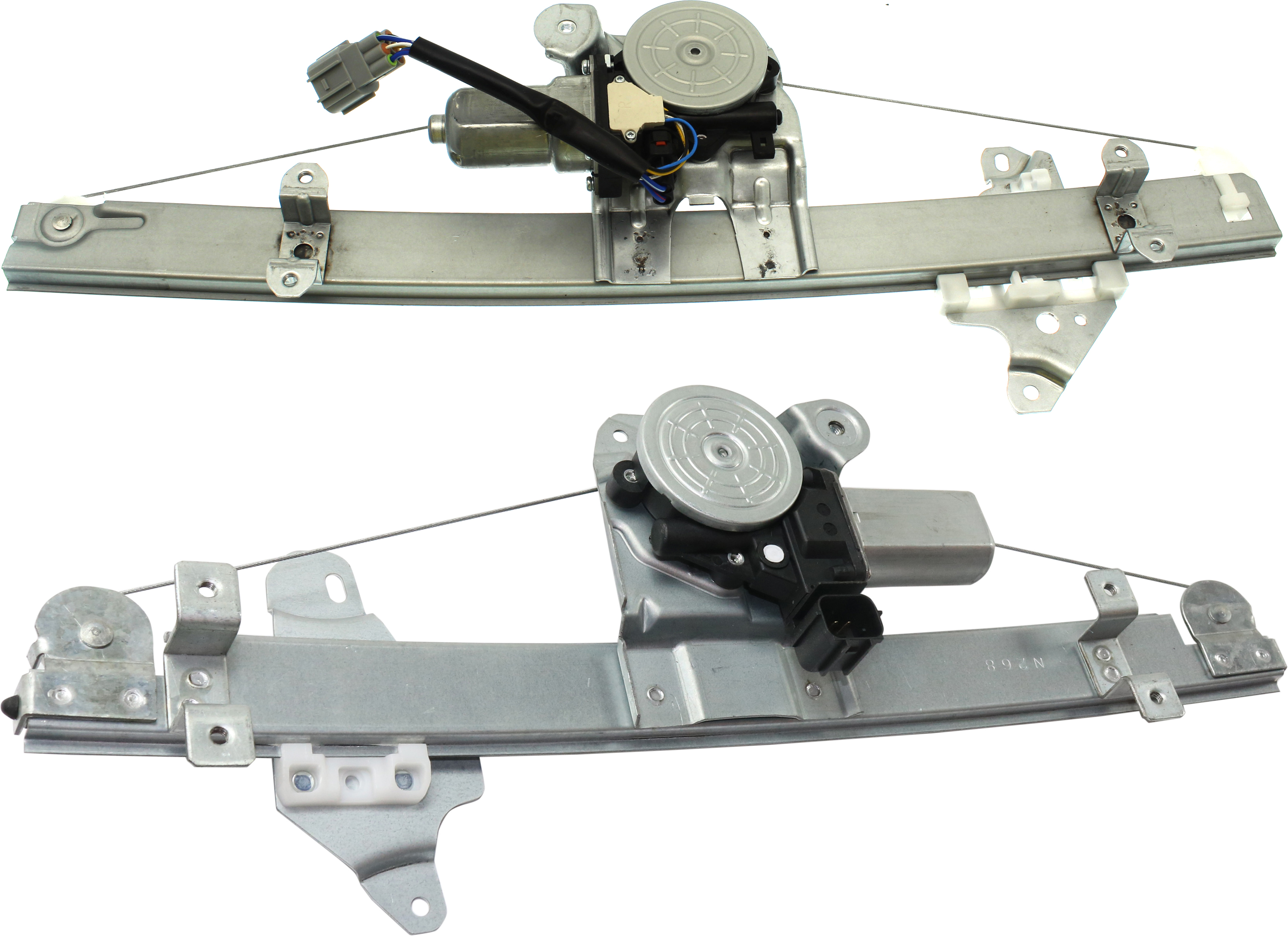 AM ROGUE 14-20 FRONT WINDOW REGULATOR RH AND LH Power w Motor 6 Pins Japan Korea USA Built Vehicle SKU SET RN46290005 OEM 807204BA1A PFM 807304BA1A 8072