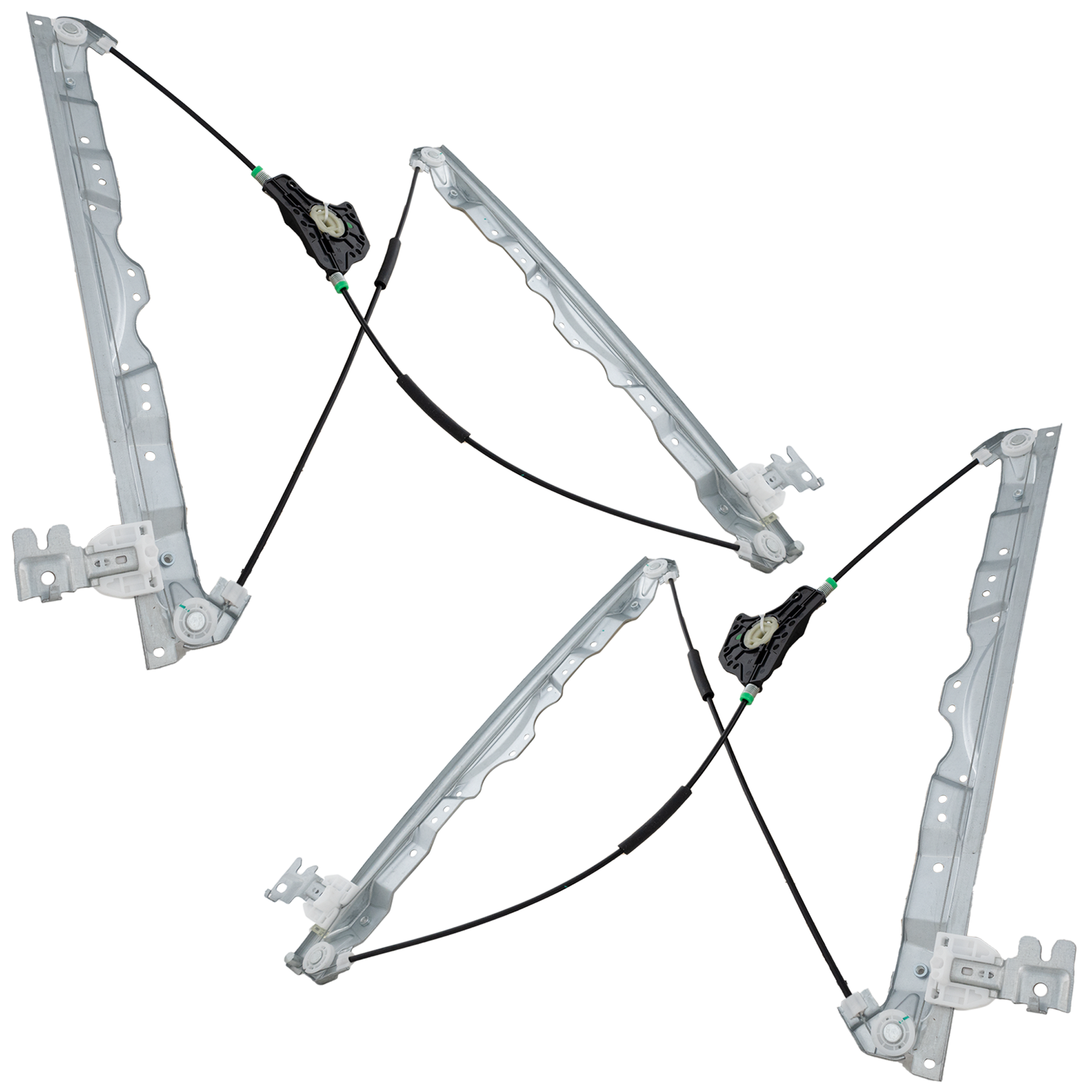 AM ARMADA TITAN 04-15 QX56-04-10 FRONT WINDOW REGULATOR RH AND LH Power w o Motor SKU SET RN46290019 OEM 80720ZT00A 807207S000-80721ZT0