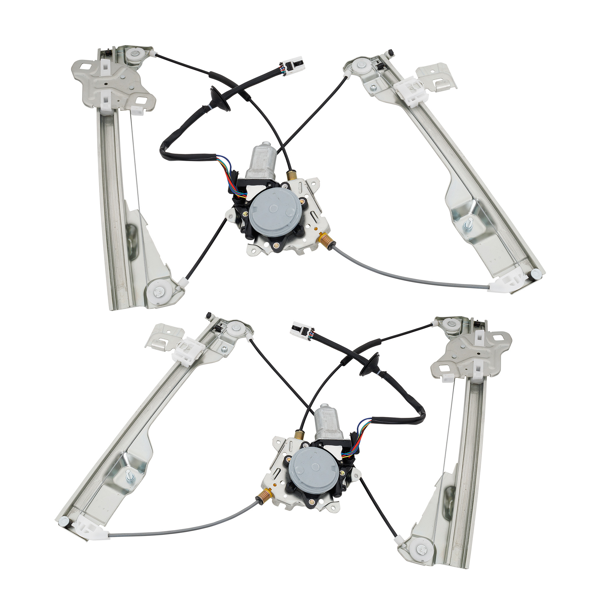 AM 350Z 03-09 FRONT WINDOW REGULATOR RH AND LH Power w Motor SKU SET RN46290029 OEM 80720CD000-80720CD01A 80721CD0