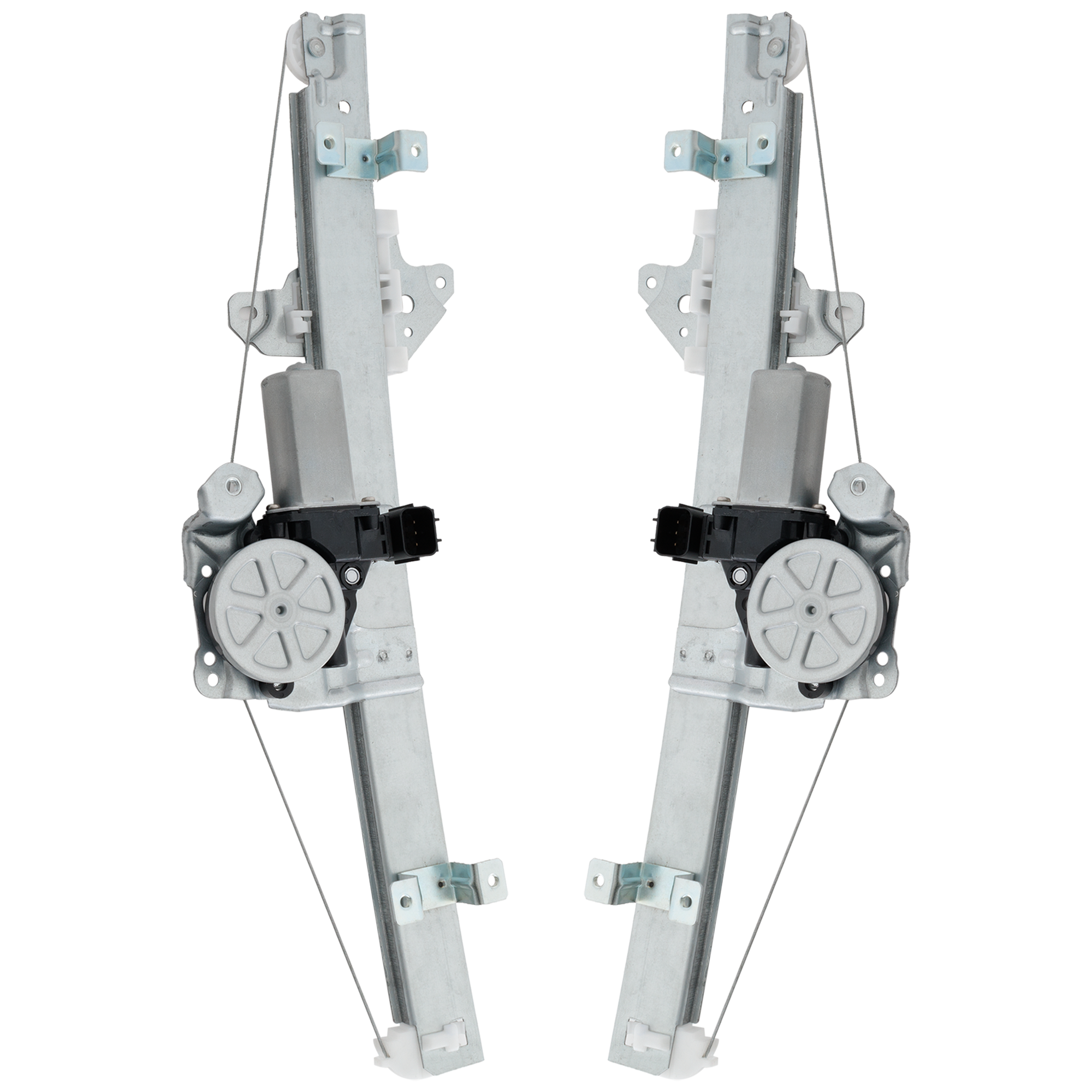 AM ALTIMA 19-20 FRONT WINDOW REGULATOR RH AND LH Power w Motor 6 Pins SKU SET RN46290085 Partslink NI1350176 NI1351176 OEM 807206CA0A PFM 807216CA0A PFM