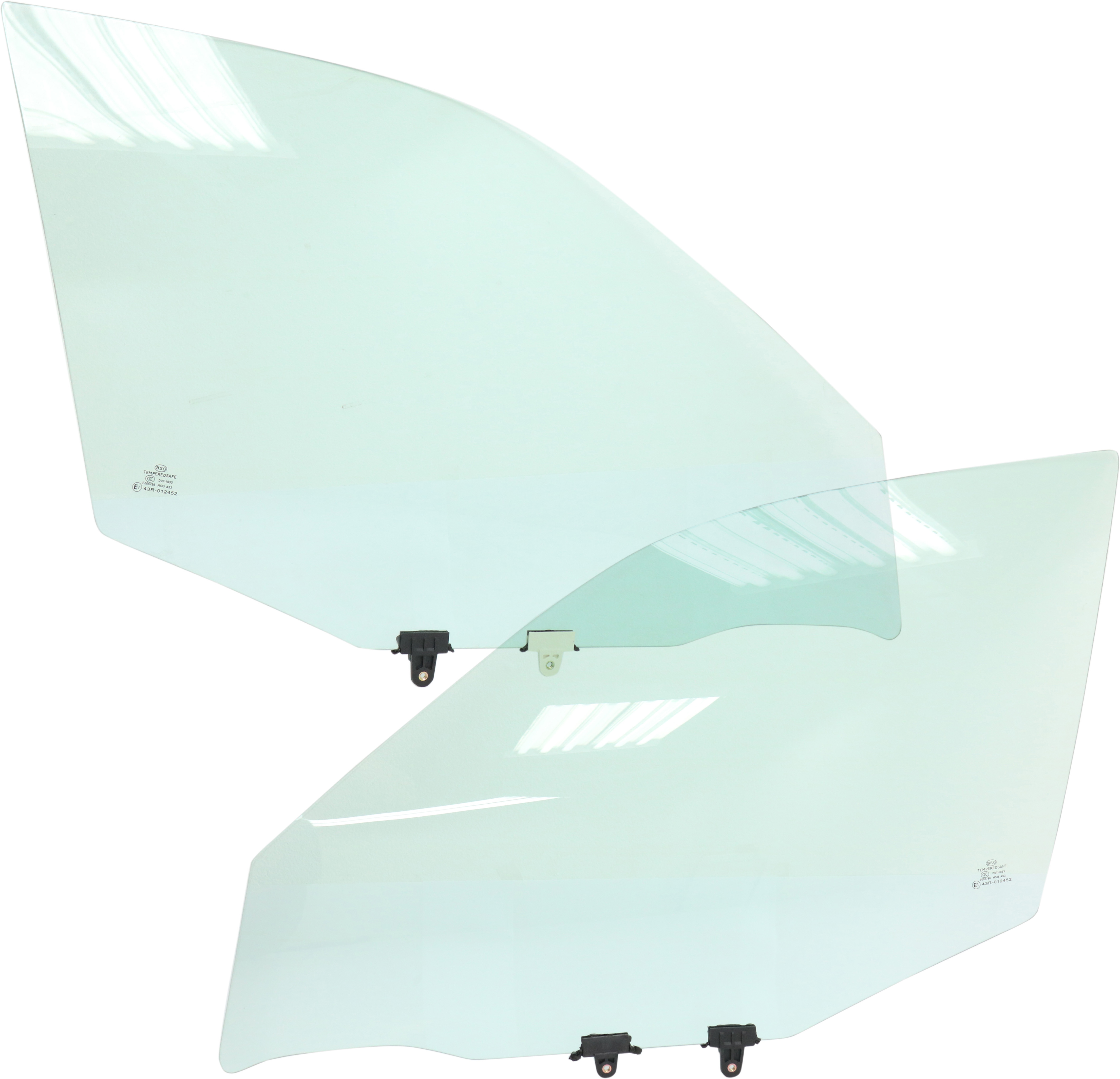AM NISSAN SENTRA 00-06 FRONT DOOR GLASS RH AND LH SKU SET RN48010001 OEM 803004Z801 FD21029GTYN 803014Z