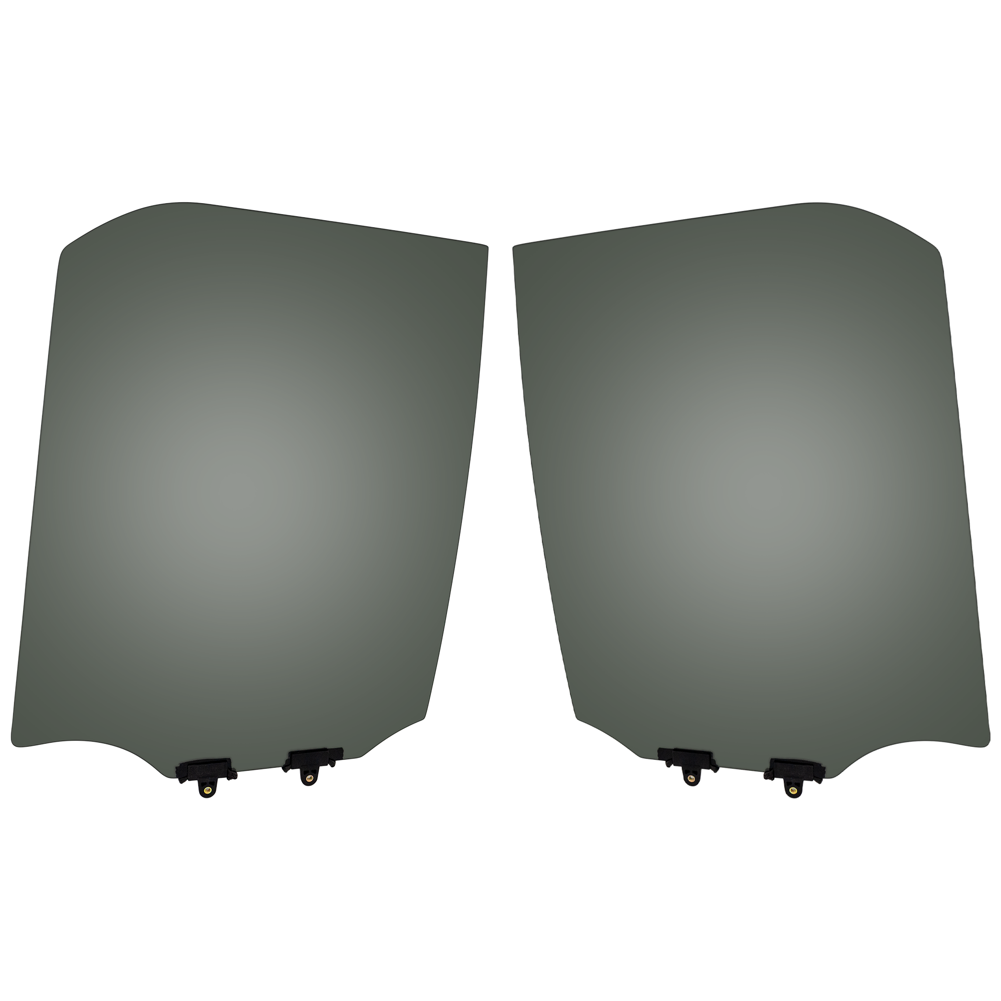 AM XTERRA 05-15 REAR DOOR GLASS RH AND LH Gray Tint Privacy w Solar Clip SKU SET RN48130051 OEM 82300EA000-82301EA000
