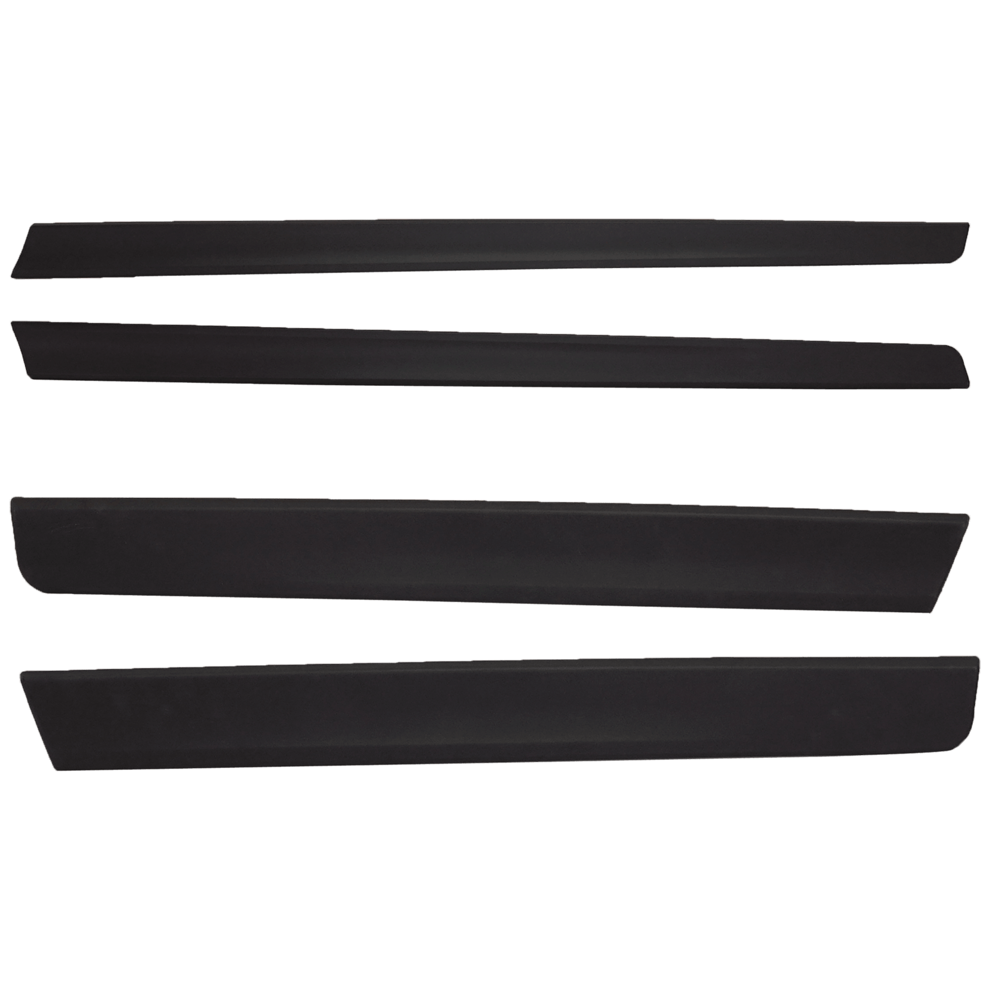 AM ROGUE 14-19 FRONT AND REAR DOOR MOLDING RH AND LH Textured Black SKU SET RN49090001-4