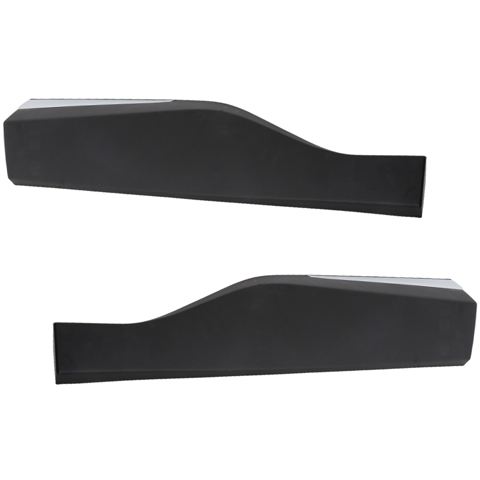 AM MURANO 15-24 REAR DOOR MOLDING RH AND LH Lower Textured Black w Chrome Molding w o Midnight Special Edition Pkg. SKU SET RN49090005 Partslink NI1505105 NI1504105 OEM 828709UA0A 828719UA0A