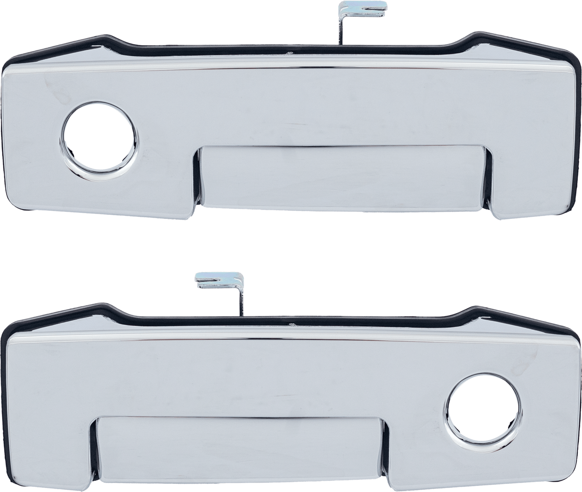 AM CITY EXPRESS 15-18 NV200-13-21 REAR EXTERIOR DOOR HANDLE RH AND LH Sliding Door Chrome w Keyhole SKU SET RN49150005 OEM 826063LM1C PFM 826073LM1C PFM