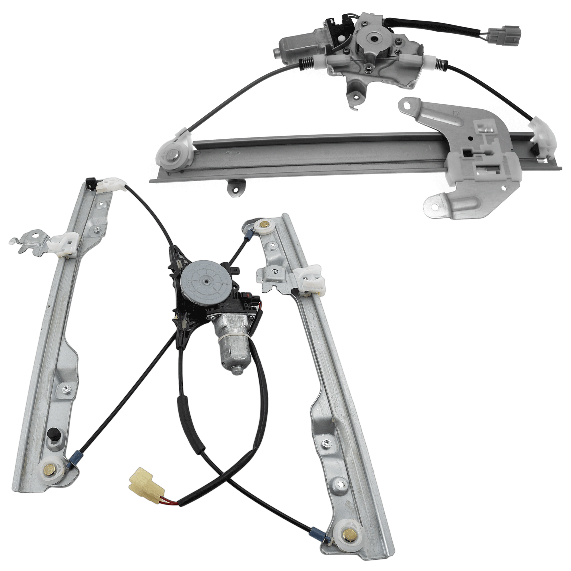 AM ROGUE 08-13 FRONT AND REAR WINDOW REGULATOR RH Power w Motor SKU SET RN49170001 A Partslink NI1351164 OEM 80720JM02B PFM 80730JX30C 8272