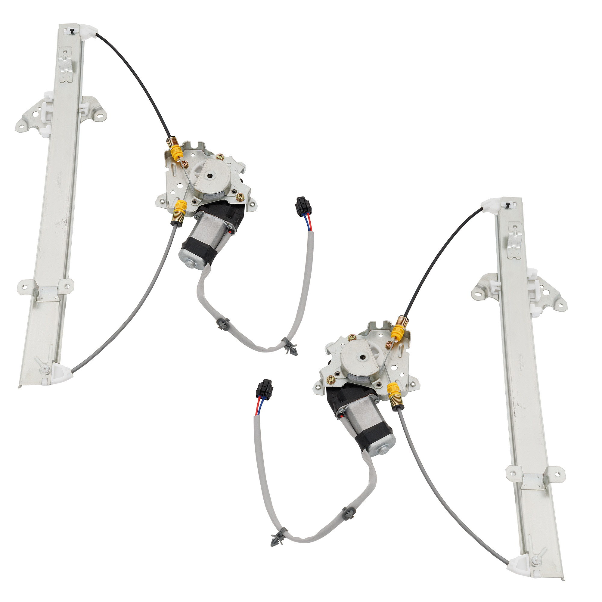 AM FRONTIER 05-21 REAR WINDOW REGULATOR RH AND LH Power w Motor SKU SET RN49170025 OEM 827209BF0A 827219BF0A