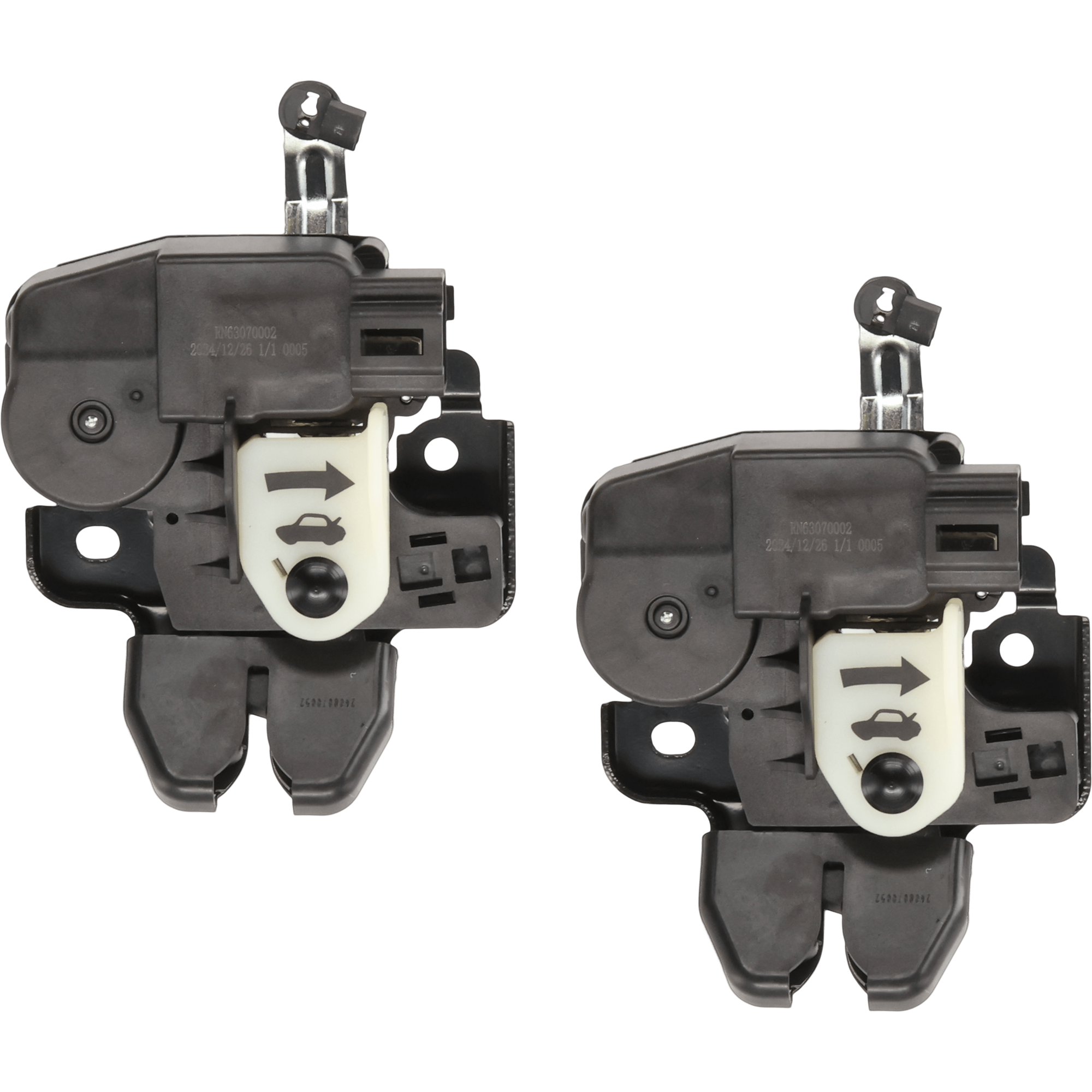 AM ALTIMA 02-06 DOOR LOCK ACTUATOR RH OR LH Rear Set of 2 Power 1 Female Rectangular Connector 4 Male Blade Terminals SKU SET RN63070002-2