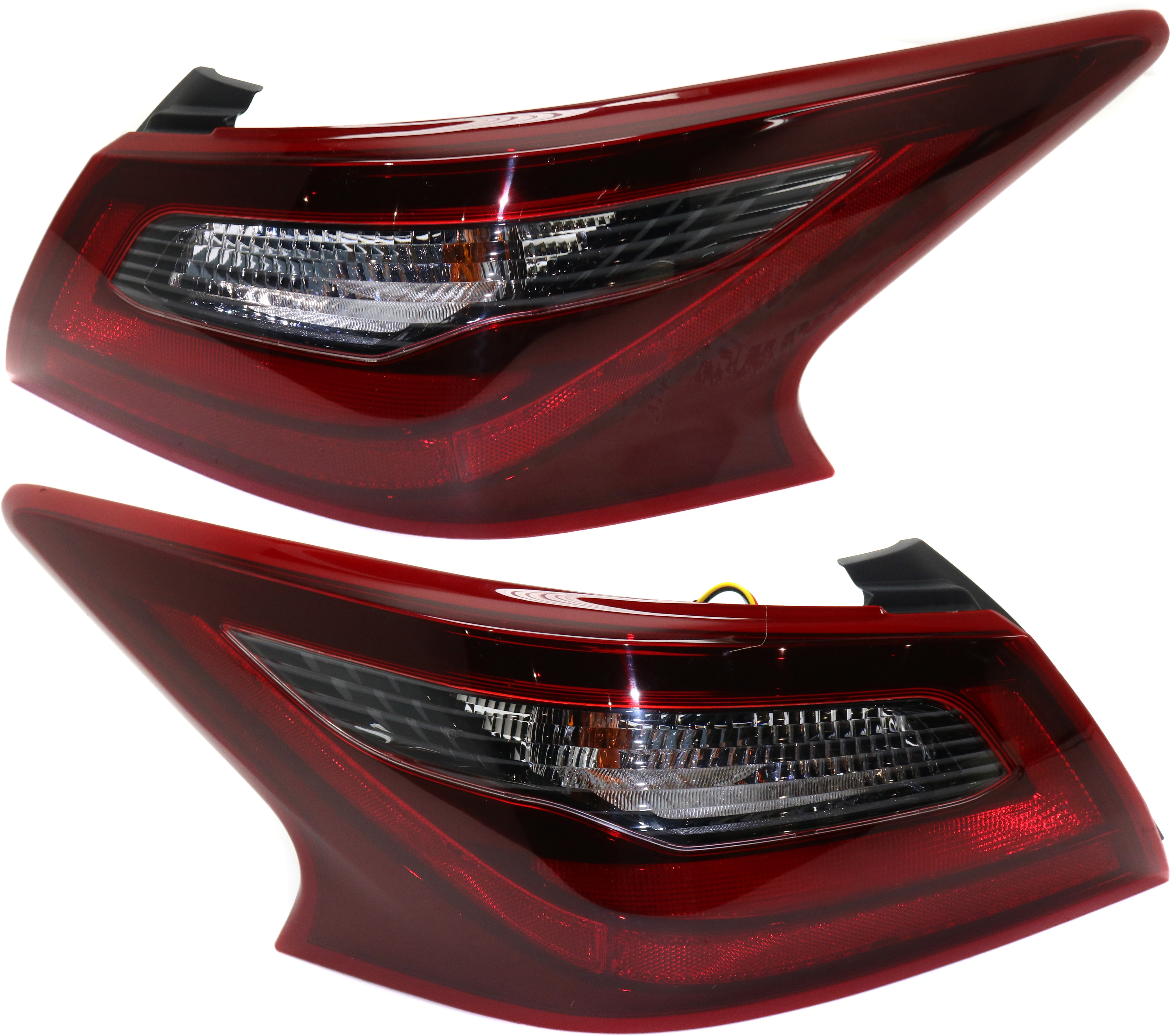 AM ALTIMA 16-18 TAIL LAMP RH AND LH Outer Assembly w Smoke Lens SKU SET RN73010005 Partslink NI2805111 NI2804111 OEM 265509HS1A 265559HS1A