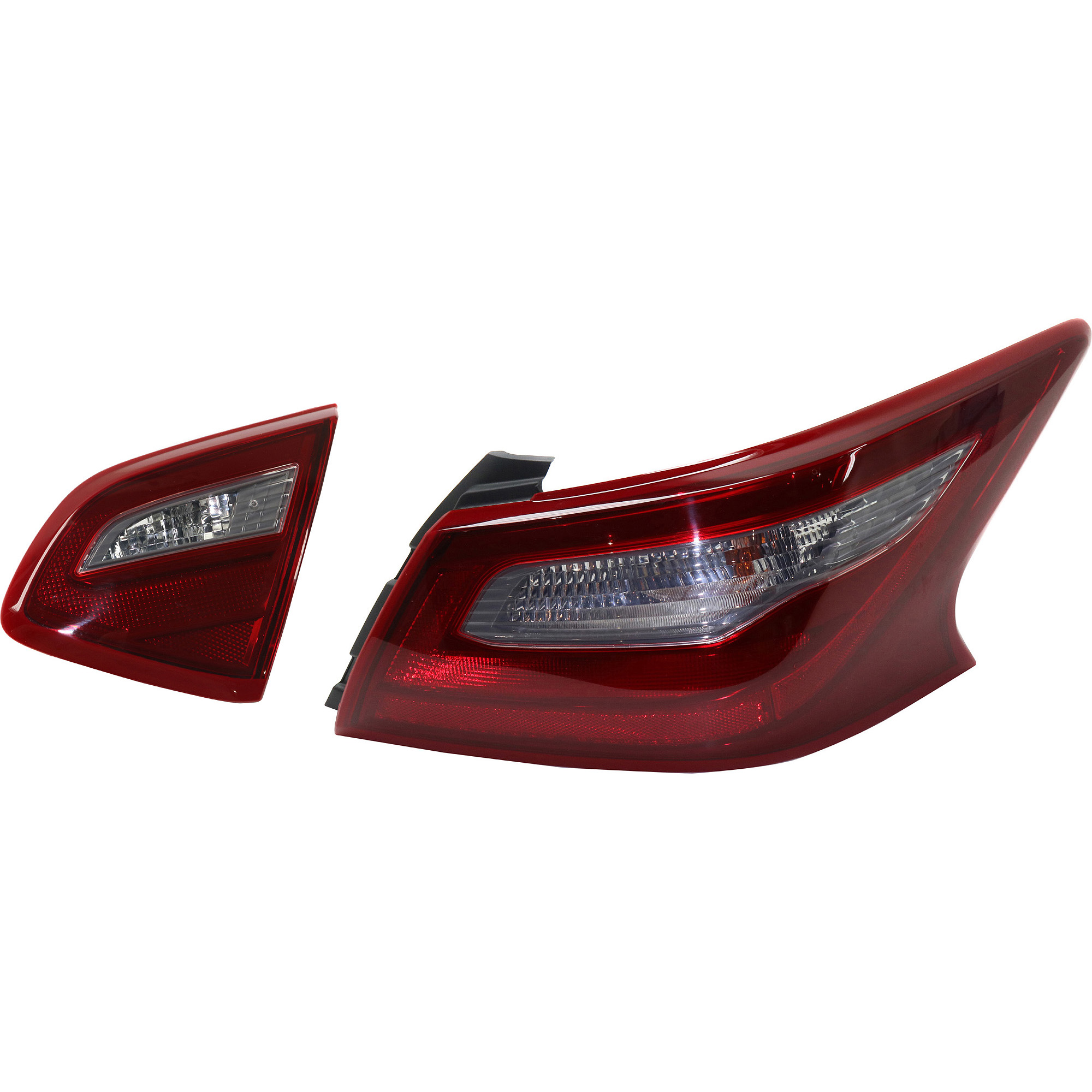 AM ALTIMA 18-18 TAIL LAMP RH AND LH Inner and Outer Assembly Halogen CAPA SKU SET RN73010015Q A Partslink NI2803117C NI2805112C OEM 265409HU0A 265509HU0A