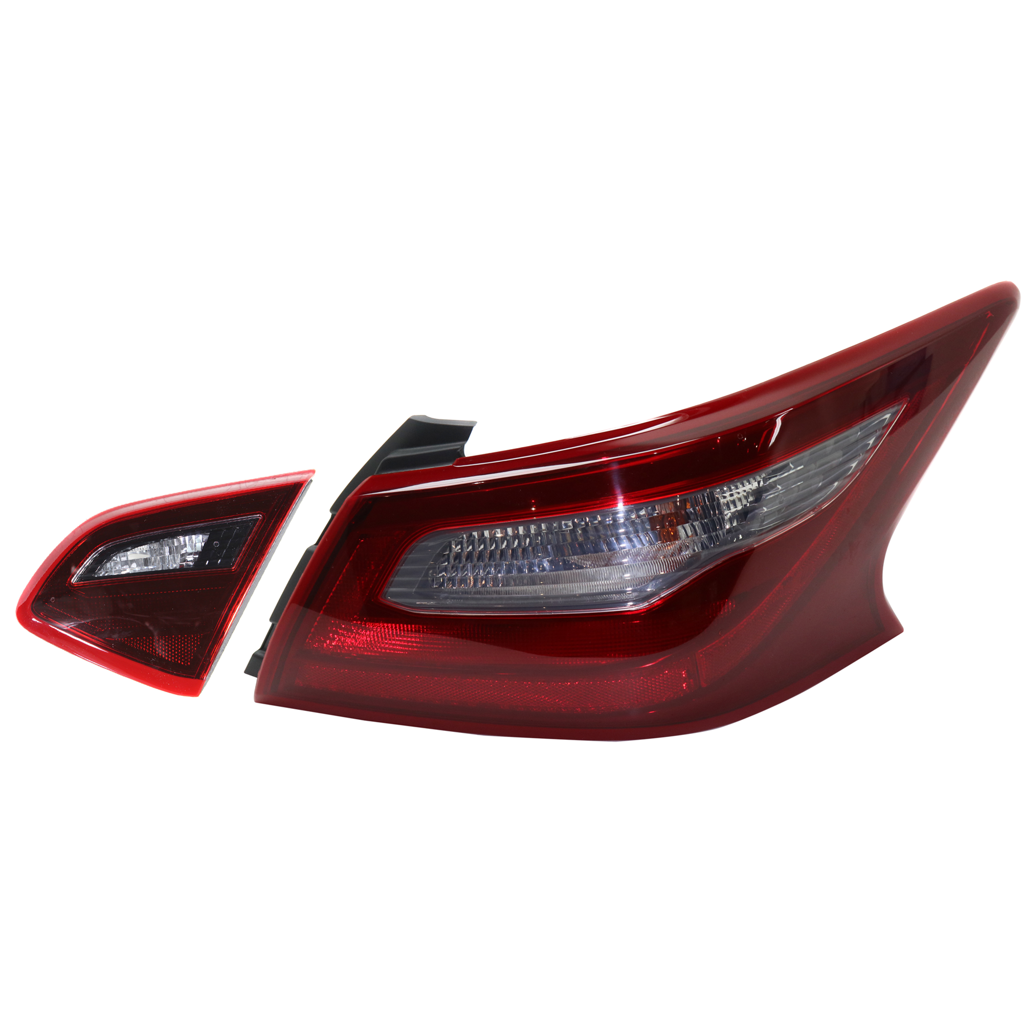 AM ALTIMA 18-18 TAIL LAMP RH Inner and Outer Halogen Assembly CAPA SKU SET RN73010017Q A Partslink NI2803112C NI2805112C OEM 265409HS1A 265509HU0A