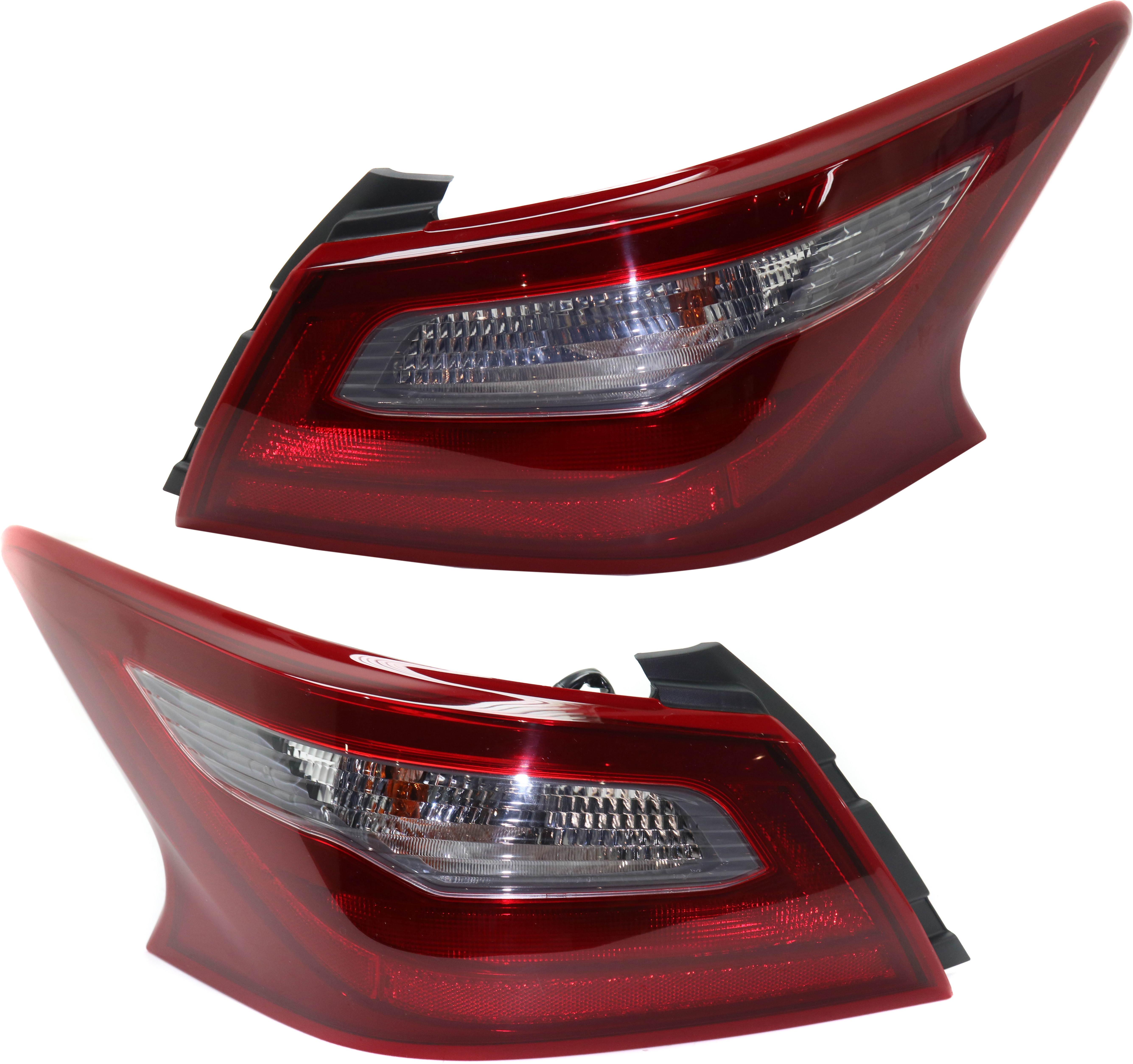 AM ALTIMA 18-18 TAIL LAMP RH and LH Outer Assembly w o Smoke Lens CAPA SKU SET RN73010017Q Partslink NI2805112C NI2804112C OEM 265509HU0A 265559HU0A