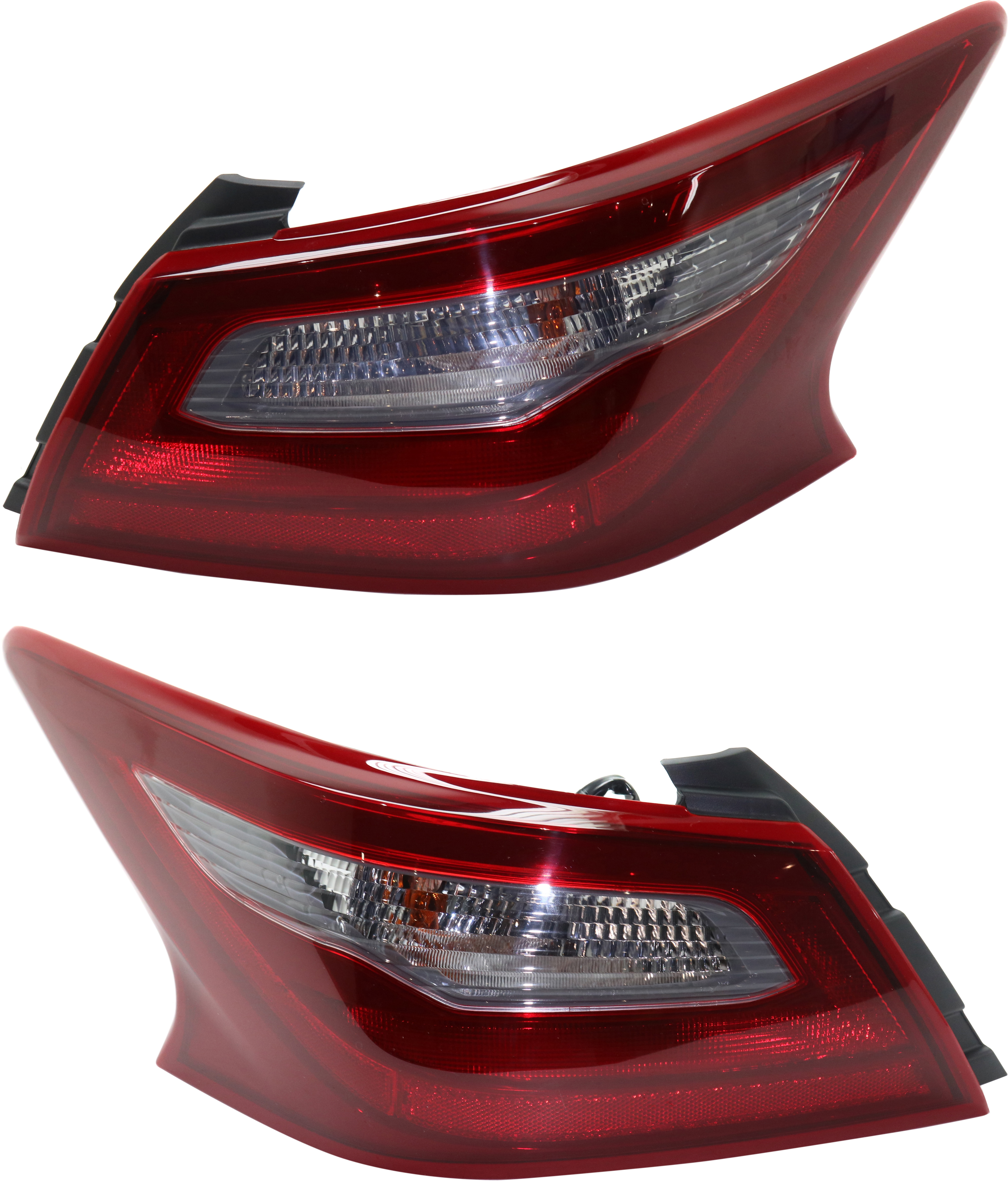 AM ALTIMA 18-18 TAIL LAMP RH and LH Outer Assembly w o Smoke Lens SKU SET RN73010017 Partslink NI2805112 NI2804112 OEM 265509HU0A 265559HU0A