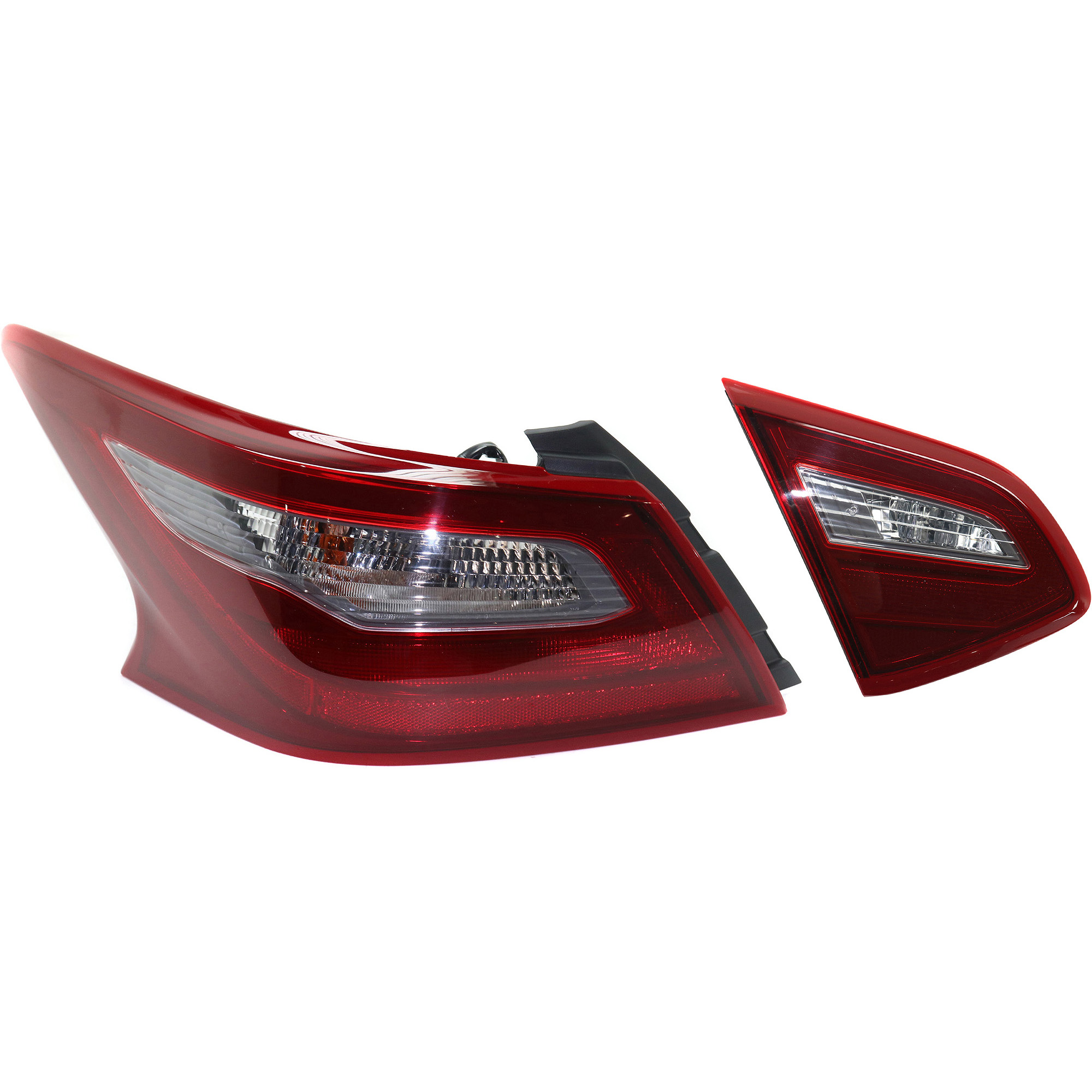 AM ALTIMA 18-18 TAIL LAMP LH Inner and Outer Halogen CAPA SKU SET RN73010018Q A Partslink NI2802117C NI2804112C OEM 265459HU0A 265559HU0A