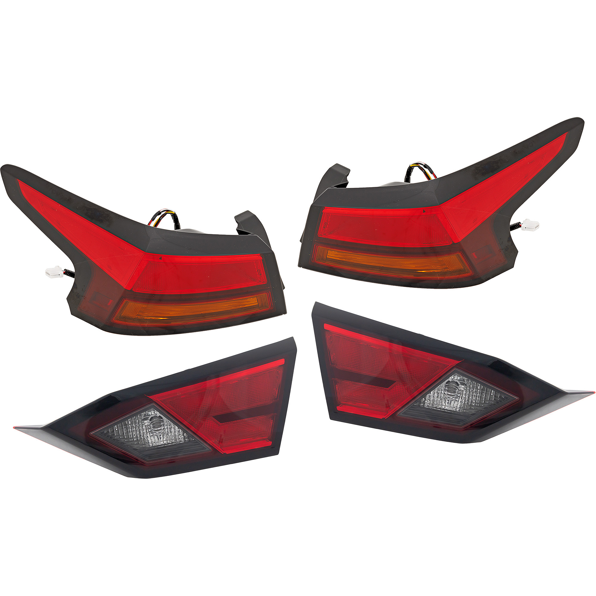 AM ALTIMA 19-23 TAIL LAMP RH AND LH Inner and Outer SKU SET RN73010021-4 Partslink NI2802119 NI2803119 NI2804118 NI2805118 OEM 265406CA0A 265456CA0A 265506CA