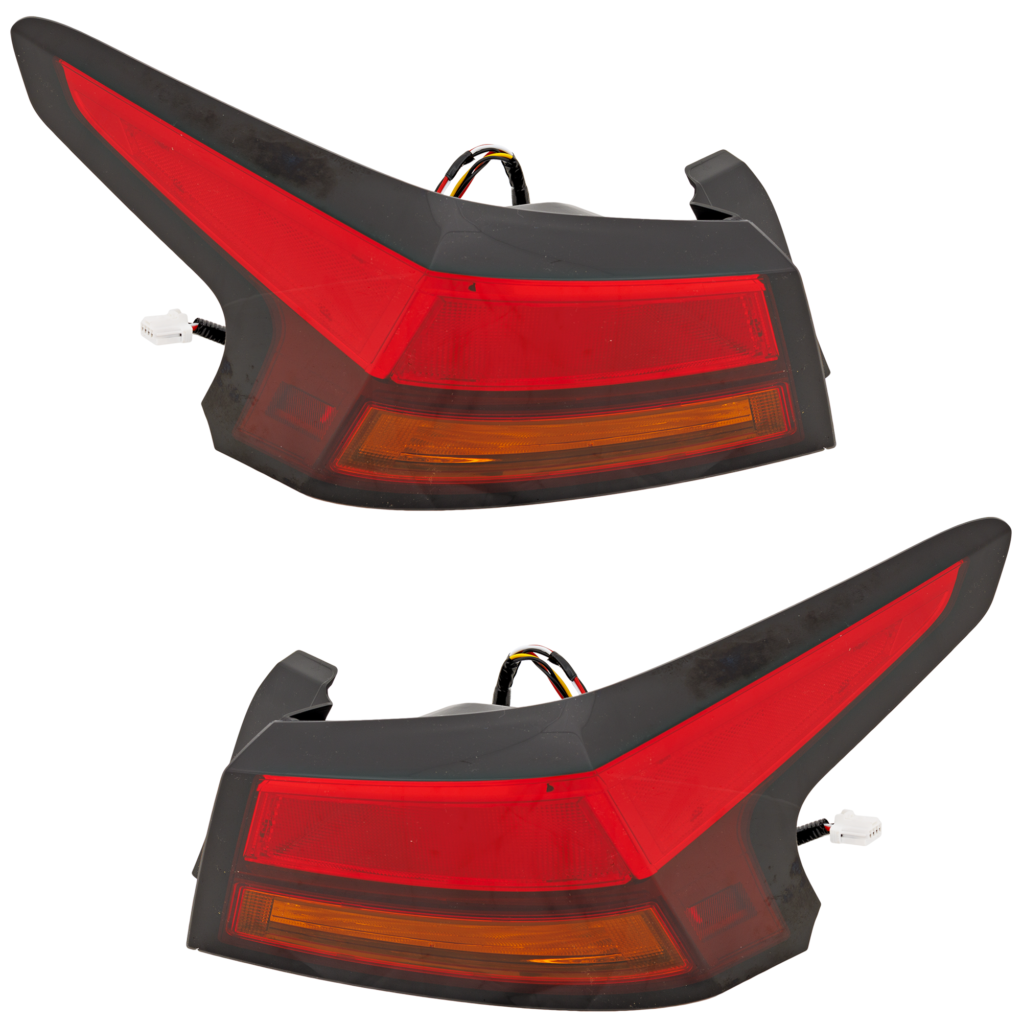 AM ALTIMA 19-23 TAIL LAMP RH AND LH Outer Assembly Halogen Set of 2 SKU SET RN73010023-2 Partslink NI2804118 NI2805118 OEM 265506CA1B 265556CA1B