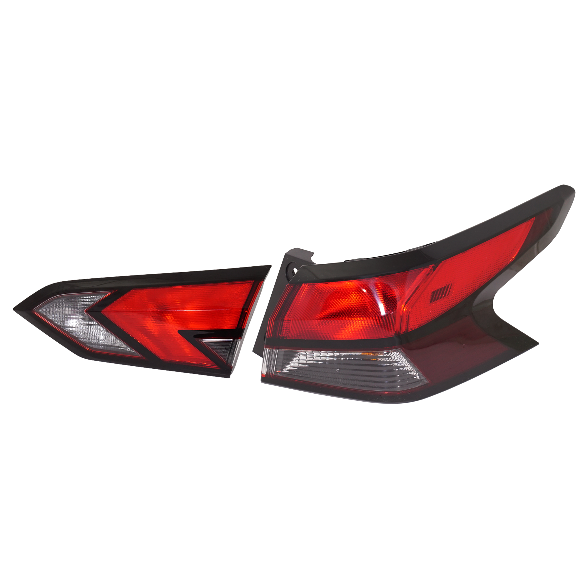 AM VERSA 20-23 TAIL LAMP RH Inner and Outer Assembly Halogen SKU SET RN73010041 A Partslink NI2803121 NI2805120 OEM 265405EE0A 265505EE0A