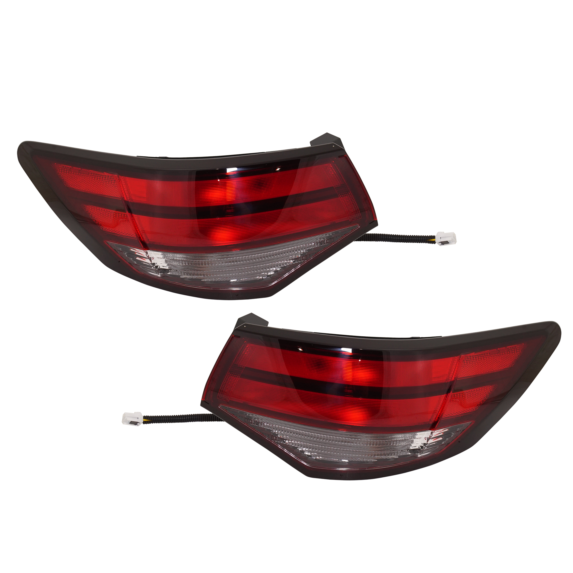 AM SENTRA 20-23 TAIL LAMP RH AND LH Outer Assembly Halogen SKU SET RN73010043 Partslink NI2805121 NI2804121 OEM 265506LB0A 265556LB0A
