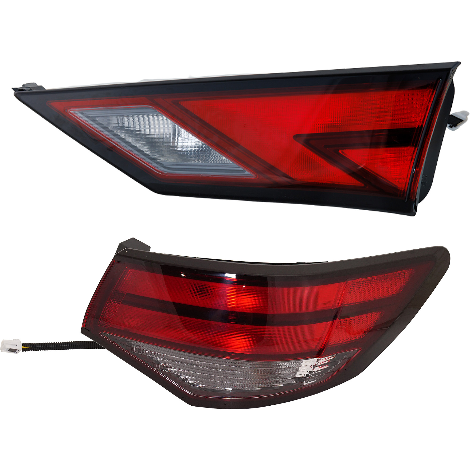 AM SENTRA 20-23 TAIL LAMP RH Inner and Outer Assembly Halogen CAPA SKU SET RN73010047Q A Partslink NI2803124C NI2805121C OEM 265506LB0A 265506LB5A