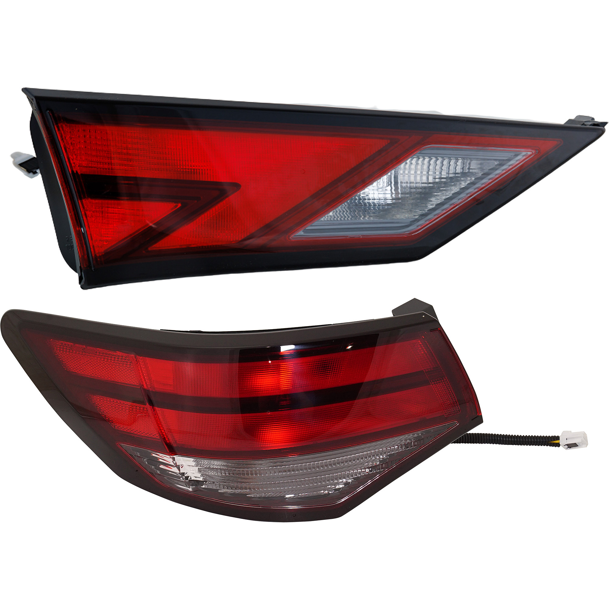 AM SENTRA 20-23 TAIL LAMP LH Inner and Outer Halogen CAPA SKU SET RN73010048Q Partslink NI2802124C NI2804121C OEM 265556LB0A 265556LB5A
