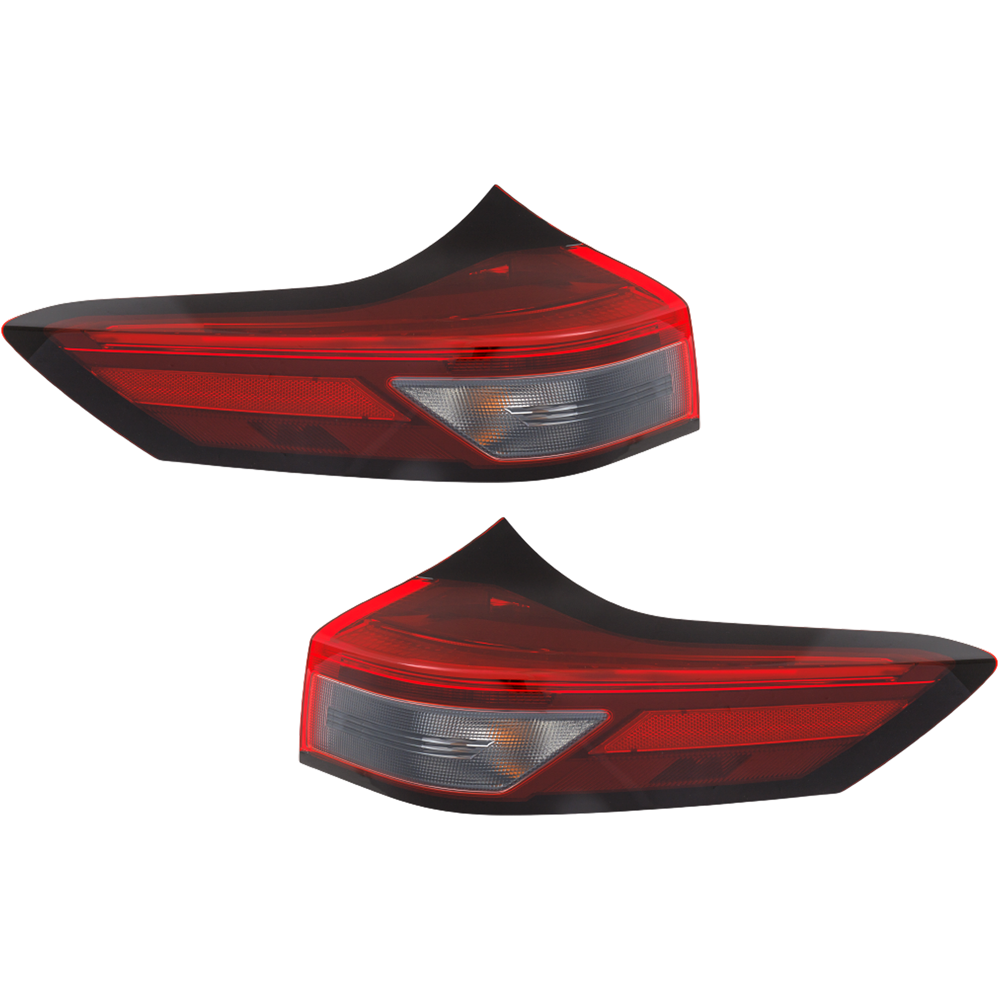 AM ROGUE 21-21 TAIL LAMP RH AND LH Outer Assembly LED USA Built Vehicle To 12-20 SKU SET RN73010065 Partslink NI2805122 NI2804122 OEM 265506RR0A 265556RR0A