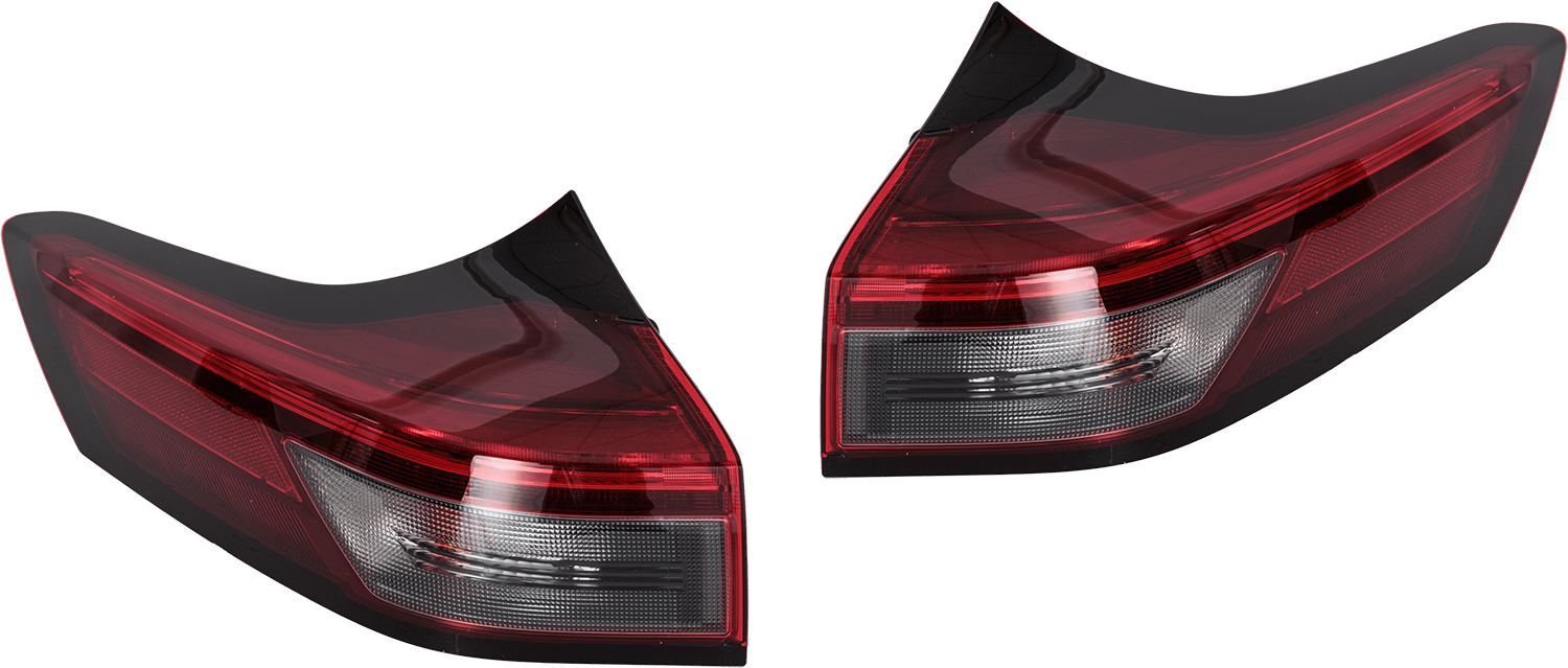 AM ROGUE 21-23 TAIL LAMP RH AND LH Outer Assembly LED Mounts On Body Japan Built CAPA SKU SET RN73010067AQ Partslink NI2805123C NI2804123C OEM 265506RR0D 265556RR0D
