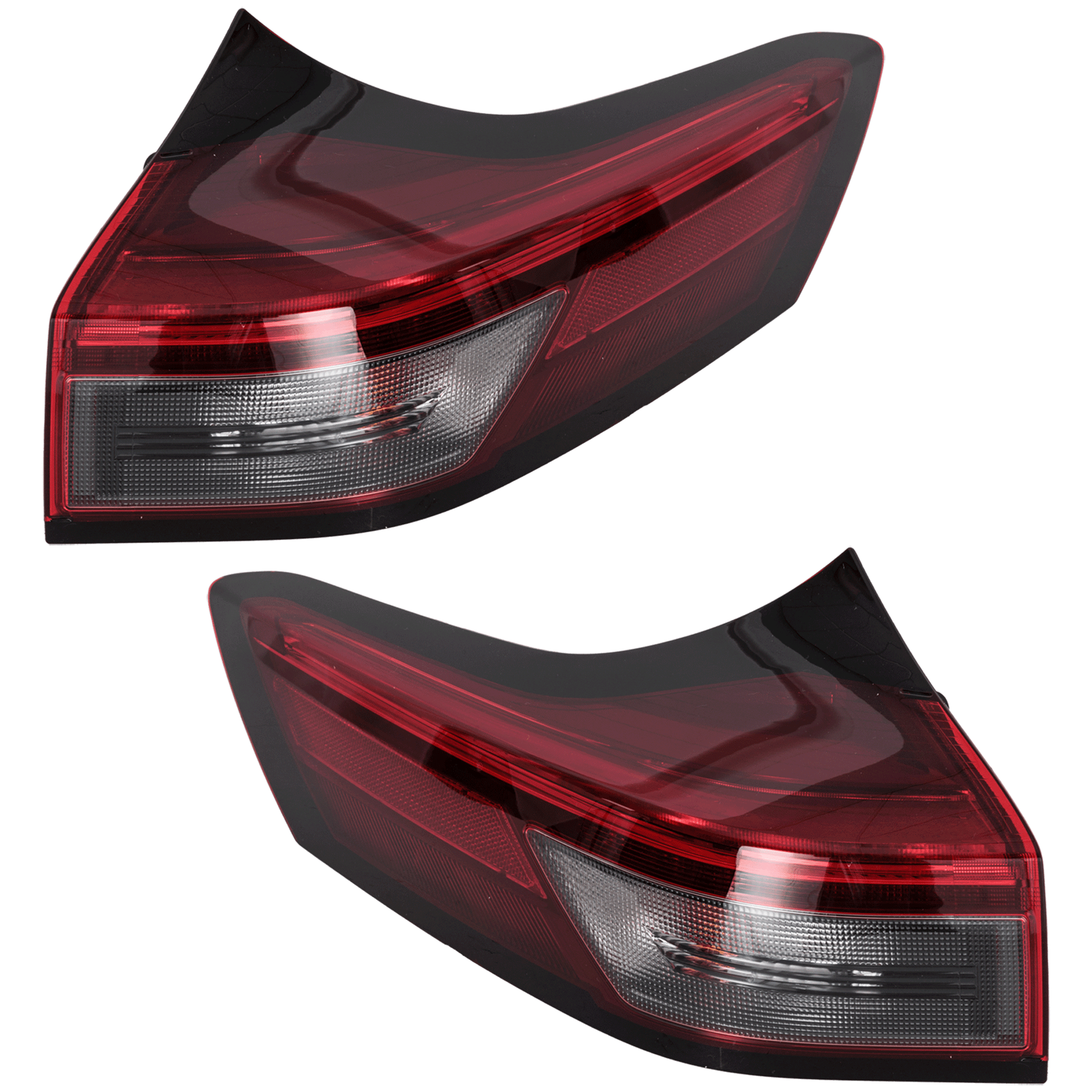 AM ROGUE 21-23 TAIL LAMP RH AND LH Outer Assembly LED Mounts On Body Japan Built SKU SET RN73010067A Partslink NI2805123 NI2804123 OEM 265506RR0D 265556RR0D