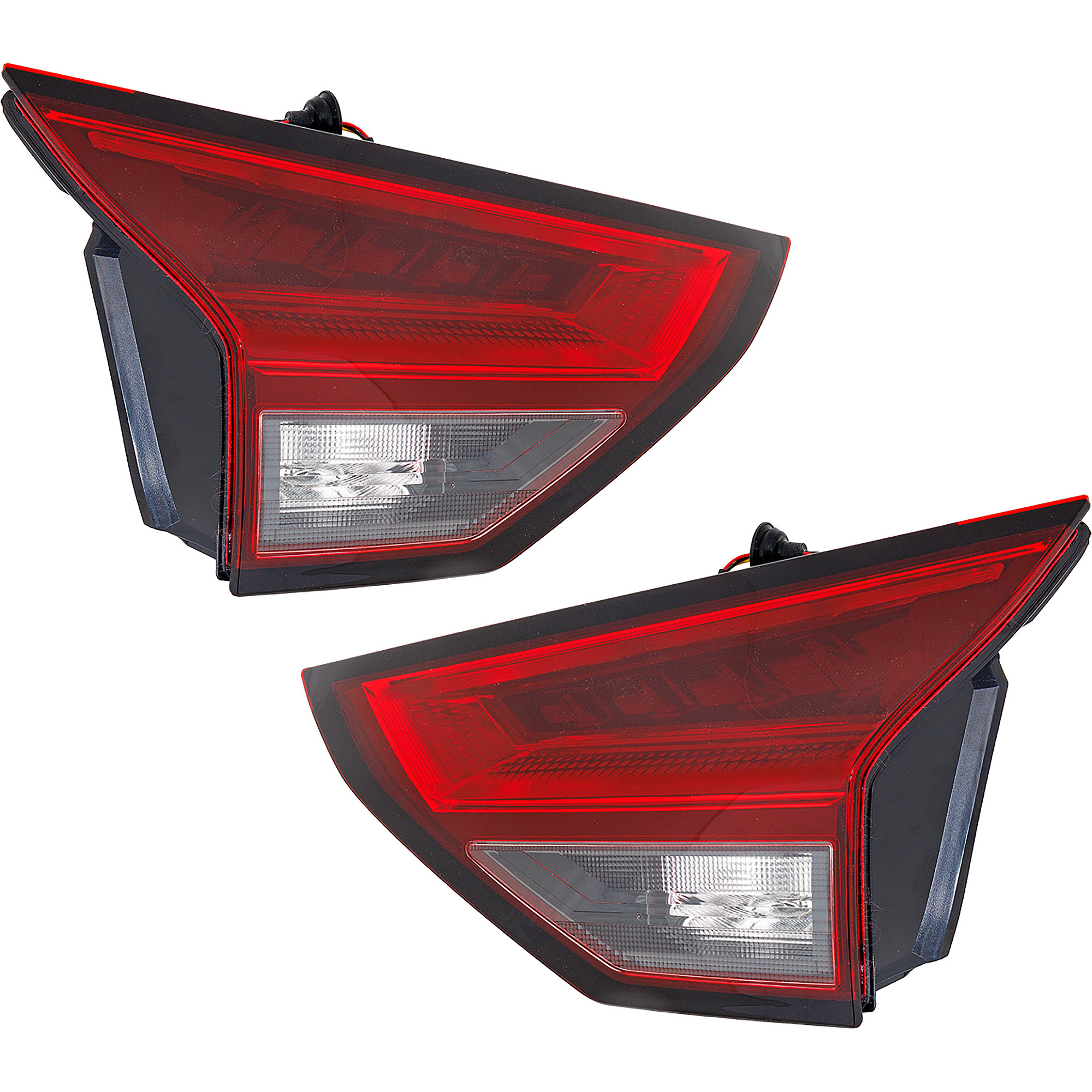 AM ROGUE 21-23 TAIL LAMP RH AND LH Inner Assembly LED USA Built Mounts on Liftgate CAPA SKU SET RN73010077AQ Partslink NI2802125C NI2803125C OEM 265506RR1A 265556RR1A