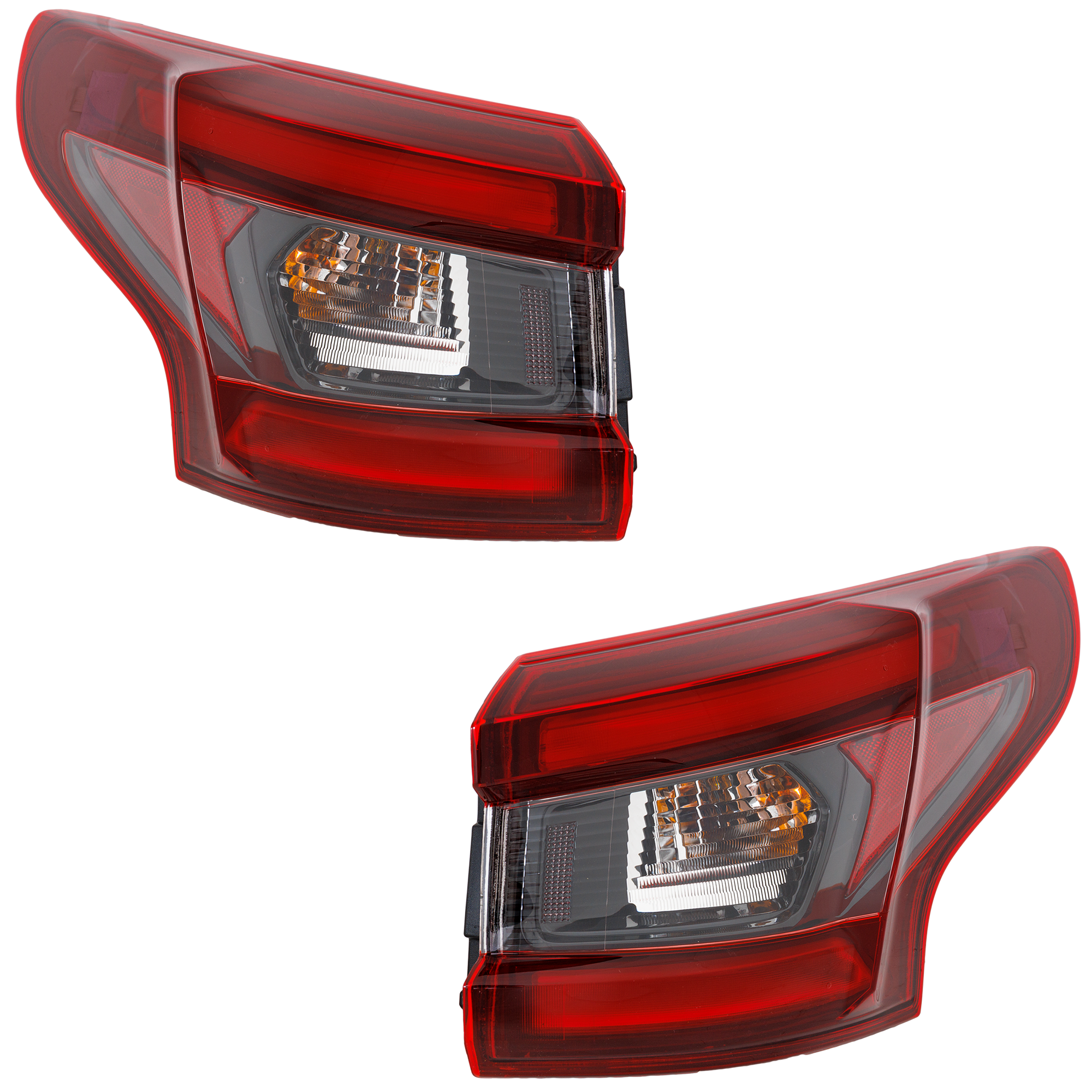 AM ROGUE SPORT 20-22 TAIL LAMP RH AND LH Outer Assembly Halogen CAPA SKU SET RN73010079AQ Partslink NI2804124C NI2805124C OEM 265506MR0A 265556MR0A