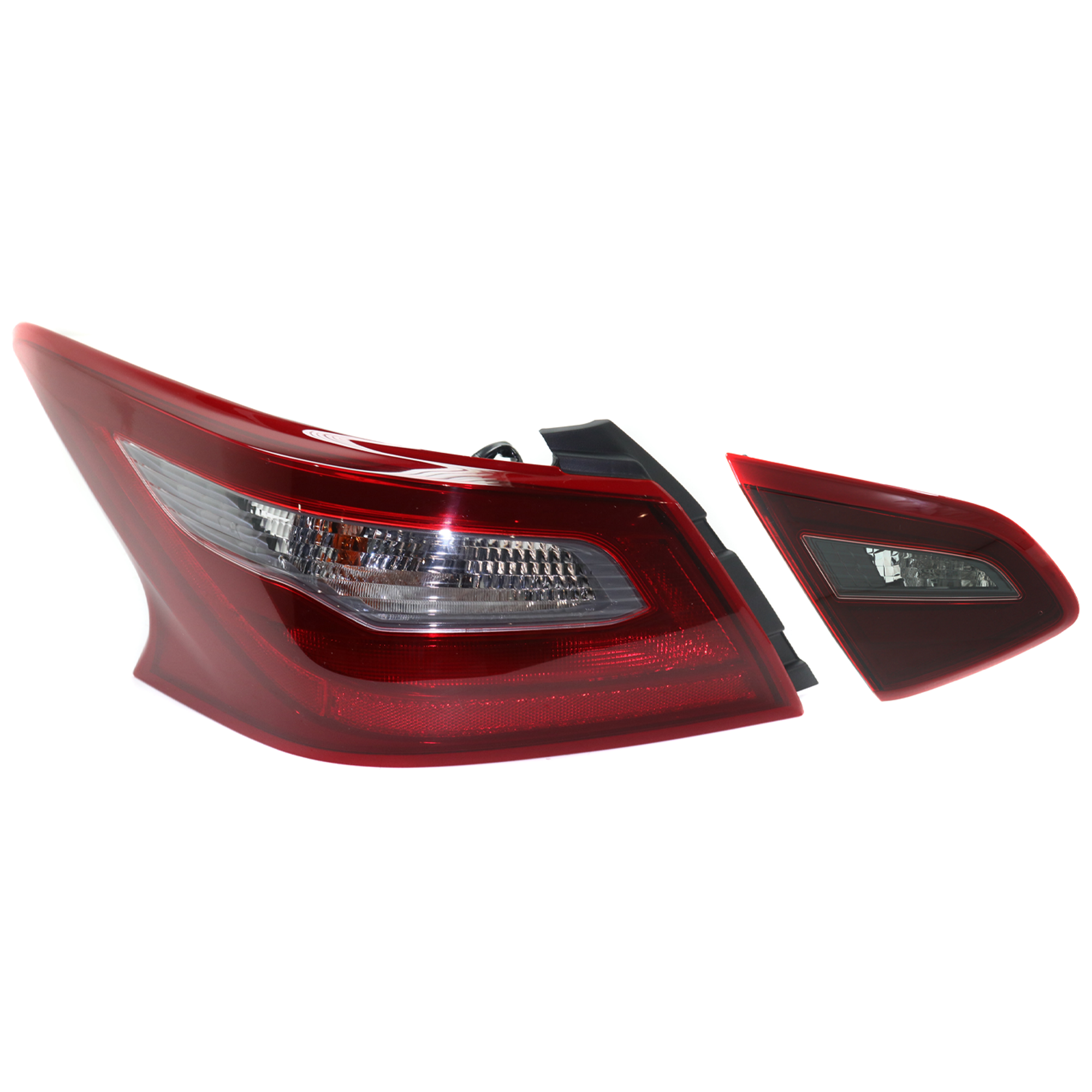 AM ALTIMA 18-18 TAIL LAMP LH Inner and Outer Halogen CAPA SKU SET RN73130002Q A Partslink NI2802112C NI2804112C OEM 265459HS1A 265559HU0A
