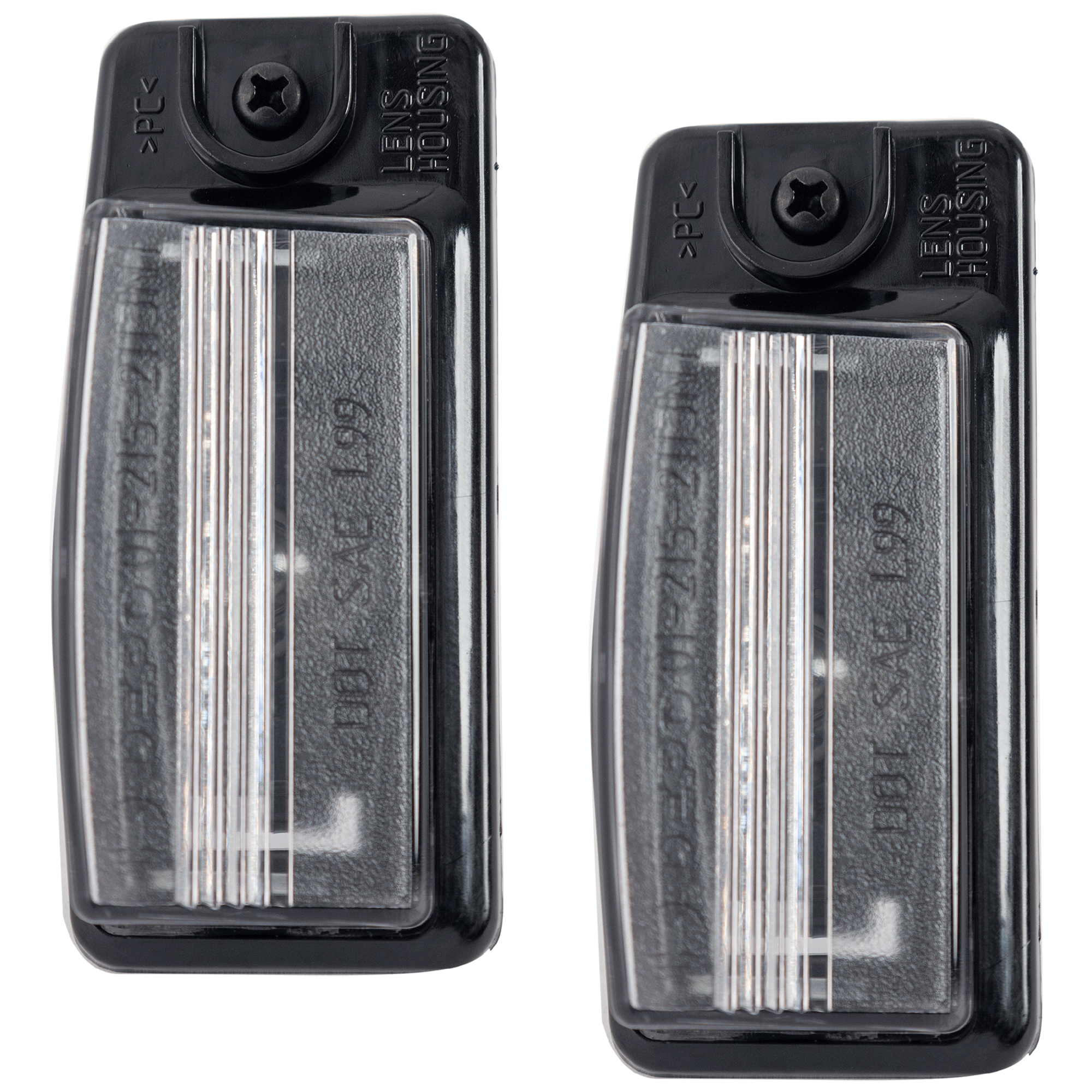 AM Q45-02-04 ROGUE 14-20 REAR LICENSE PLATE LAMP RH AND LH Assembly CAPA SKU SET RN73290004Q Partslink NI2870101C OEM 265108991D