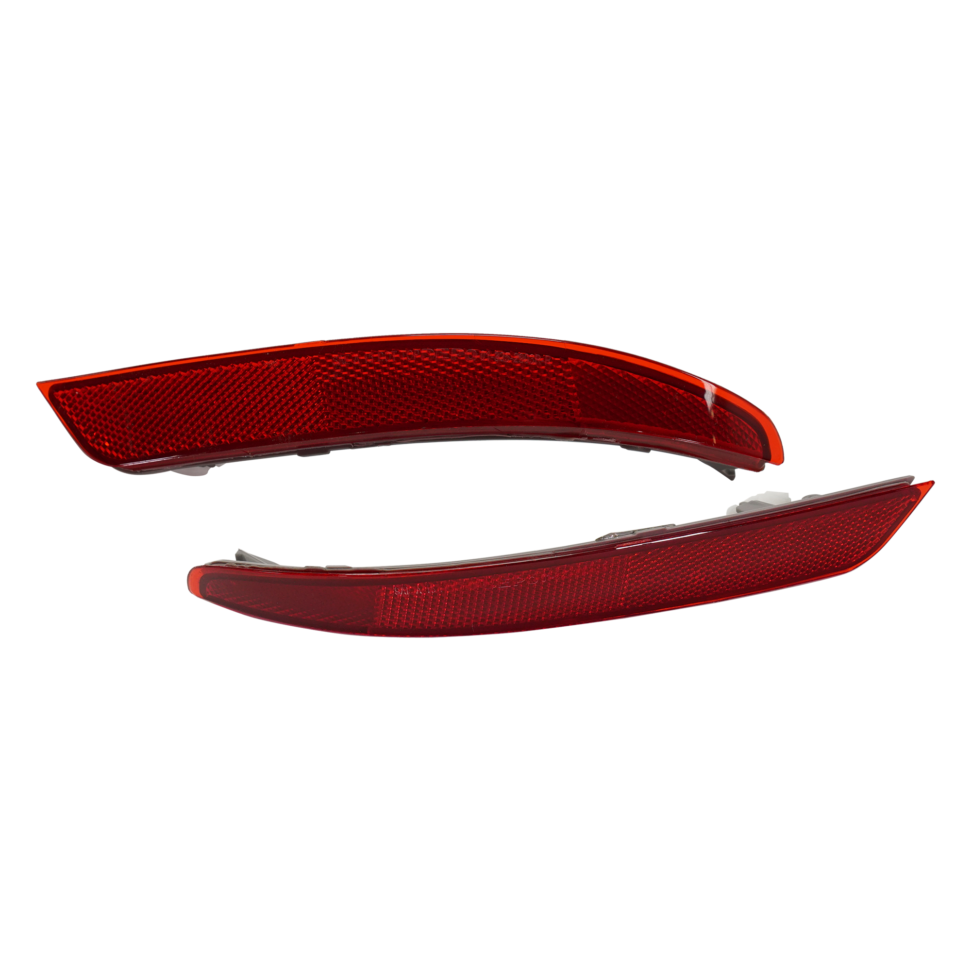 AM QX60-16-20 REAR BUMPER REFLECTOR RH AND LH CAPA SKU SET RN73490003Q Partslink IN1184101C IN1185101C OEM 265608990D 265658990D