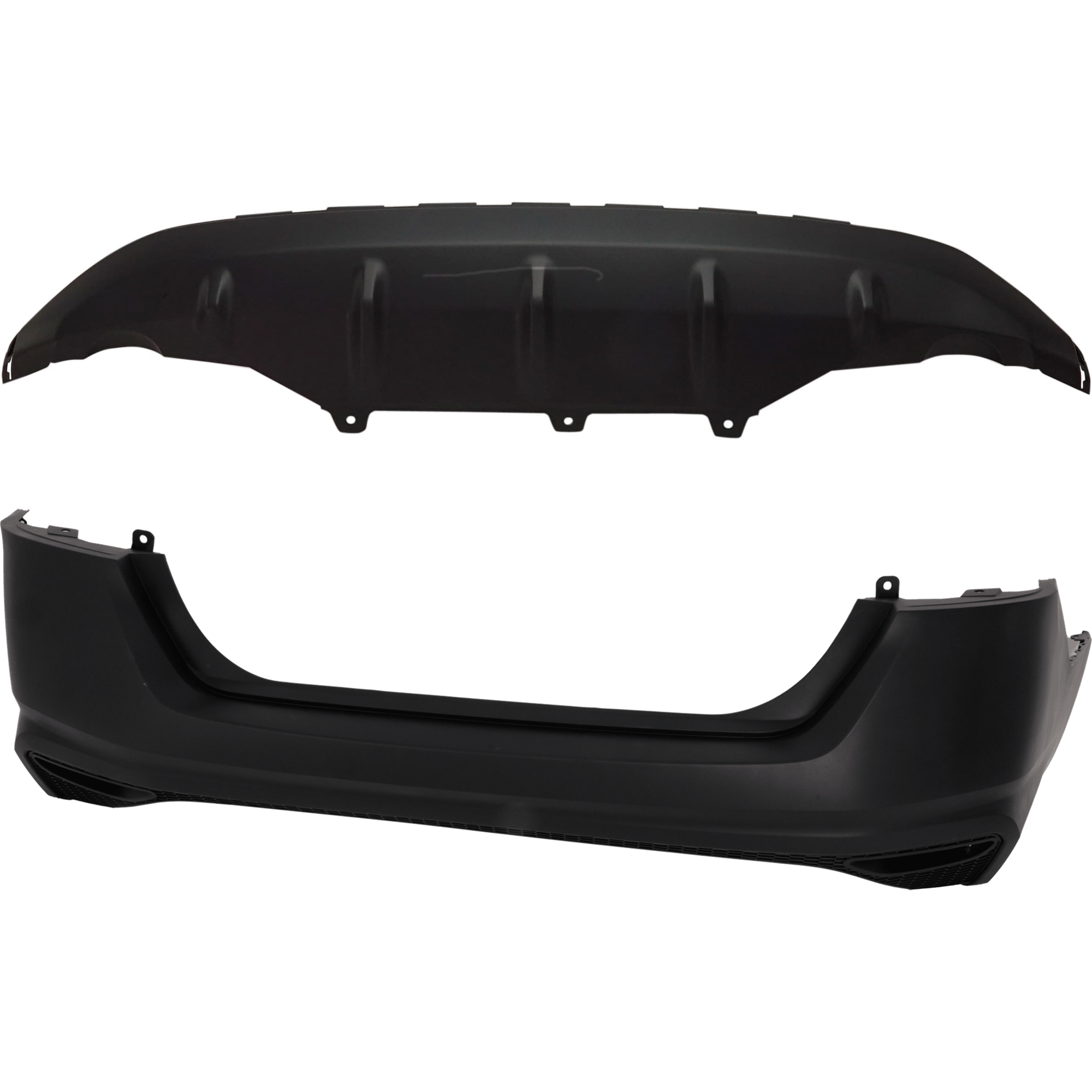 AM ALTIMA 19-23 REAR BUMPER COVER Upper and Lower Primed S SE Models SKU SET RN76010057P B
