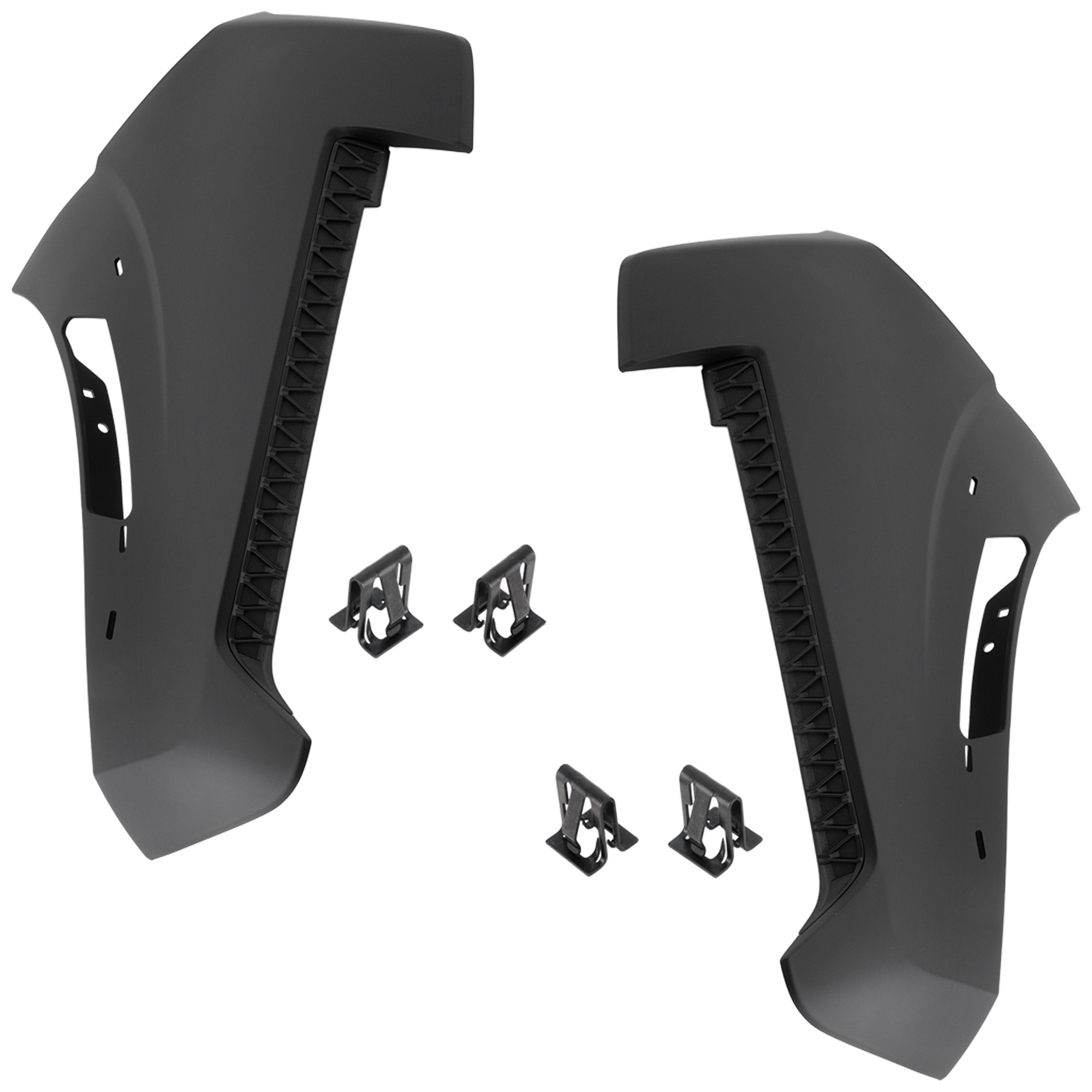 AM FRONTIER 22-23 REAR BUMPER END RH AND LH Side Primed w o Hardware Pro X Pro 4X Models SKU SET RN76110001 Partslink NI1016101 NI1017101 OEM 620189BU0D 620199BU0D