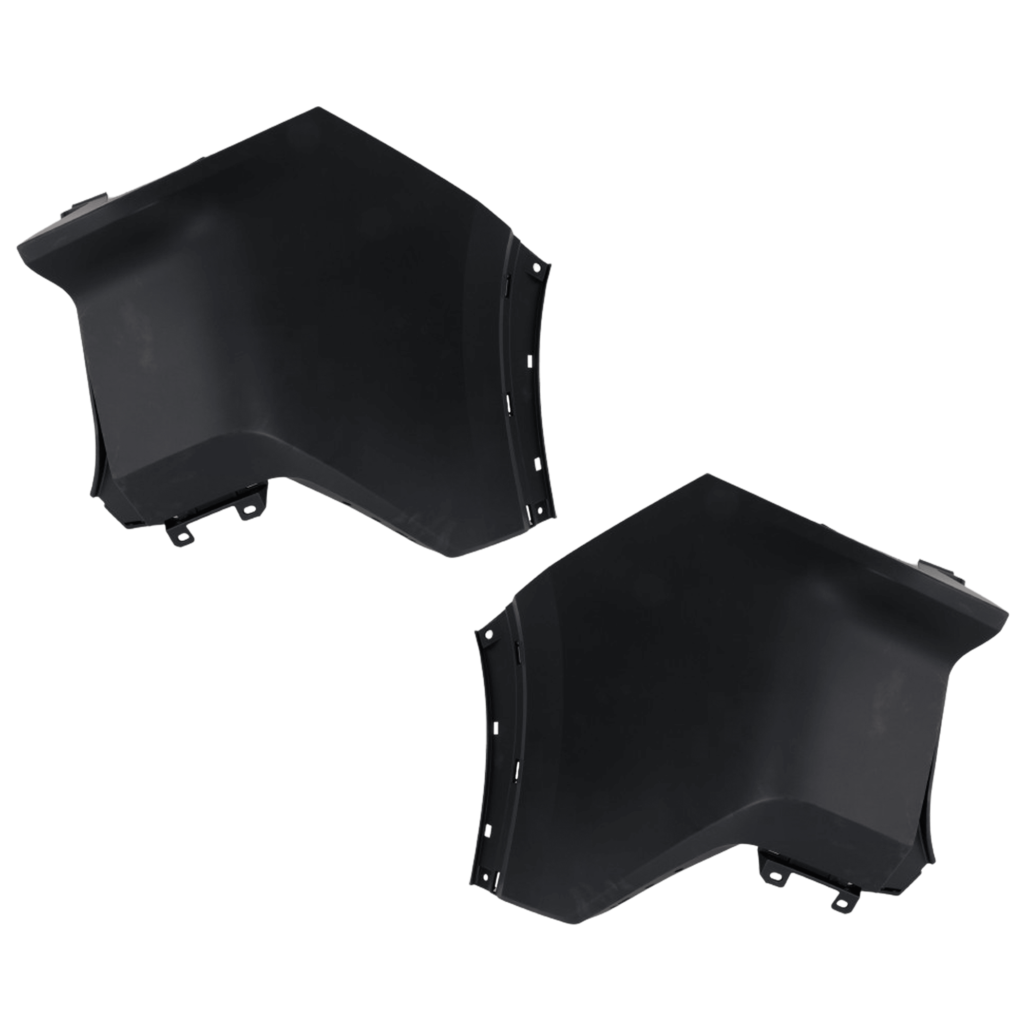 AM ROGUE 21-23 REAR BUMPER END RH AND LH Japan Built Vehicle S SV SL Models CAPA SKU SET RN76110003Q Partslink NI1116103C NI1117103C OEM 850166RA0H 850176RA0H