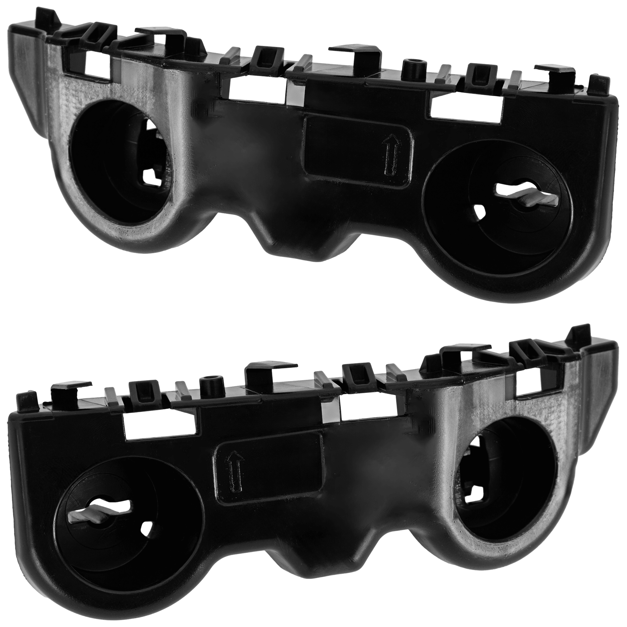 AM KICKS 18-24 FRONT BUMPER BRACKET RH AND LH Cover Bracket SKU SET RN76260015 Partslink NI1042118 NI1043118 OEM 622245RB0A 622255RB0A