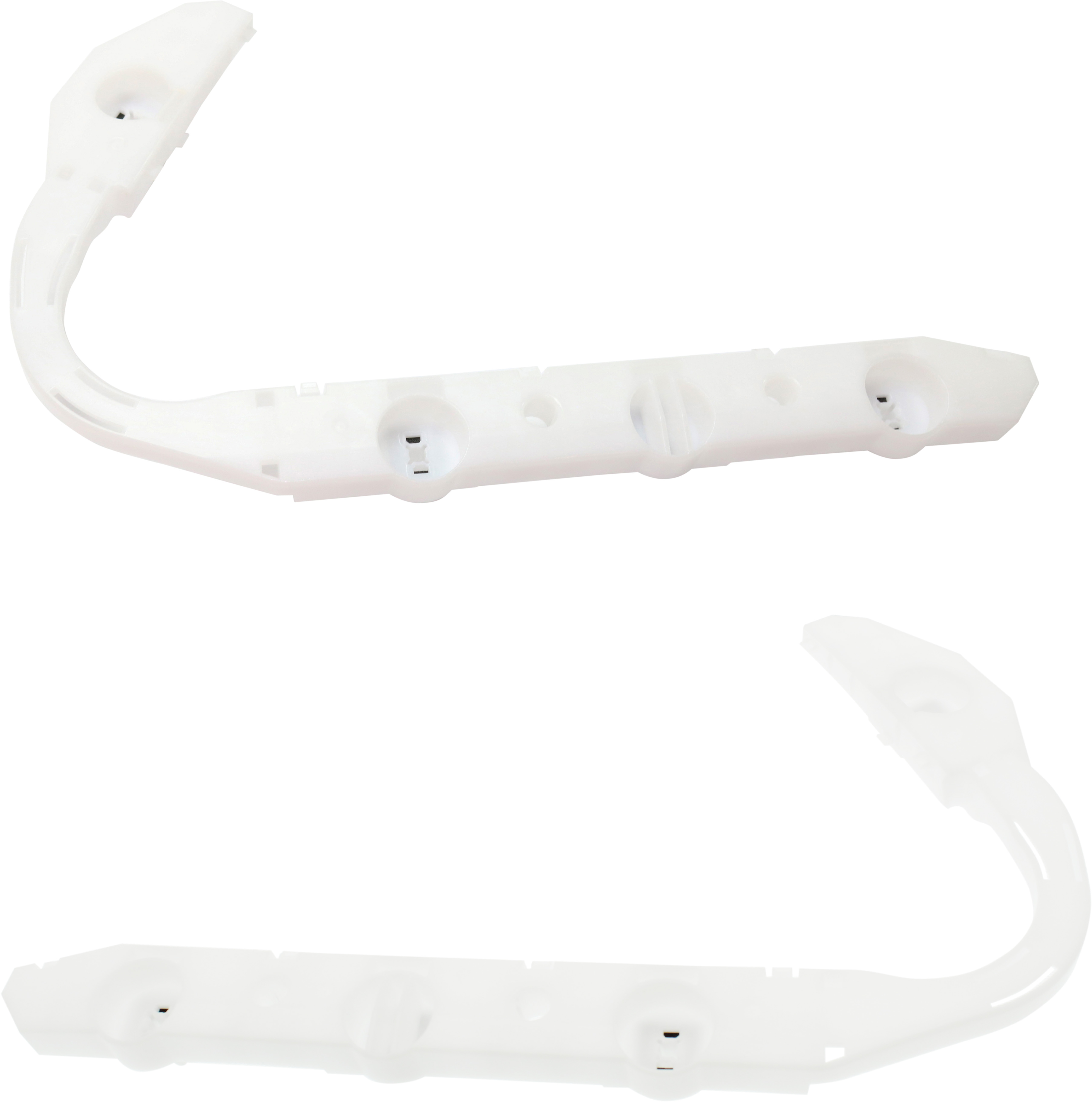 AM ROGUE 08-13 ROGUE SELECT 14-15 REAR BUMPER BRACKET RH AND LH Side Plastic SKU SET RN76270005 Partslink NI1143106 NI1142106 OEM 85220JM000-85221JM000
